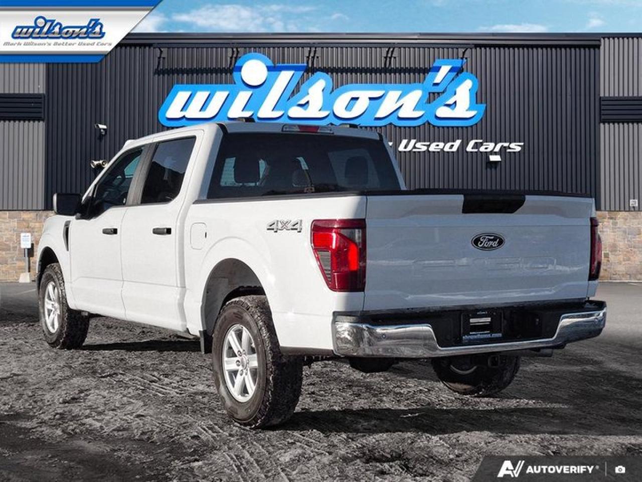 2024 Ford F-150 XL Crew 4X4 | 103A | CarPlay + Android | BSM | Hitch | Rear Camera | Alloy Wheels | and More ! Photo