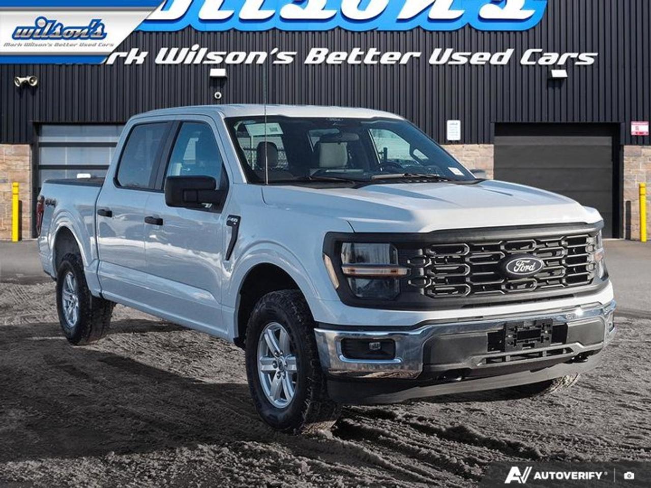 2024 Ford F-150 XL Crew 4X4 | 103A | CarPlay + Android | BSM | Hitch | Rear Camera | Alloy Wheels | and More ! Photo