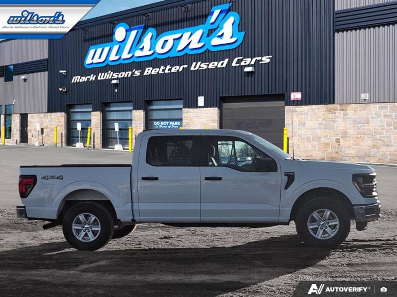 2024 Ford F-150 XL Crew 4X4 | 103A | CarPlay + Android | BSM | Hitch | Rear Camera | Alloy Wheels | and More ! Photo