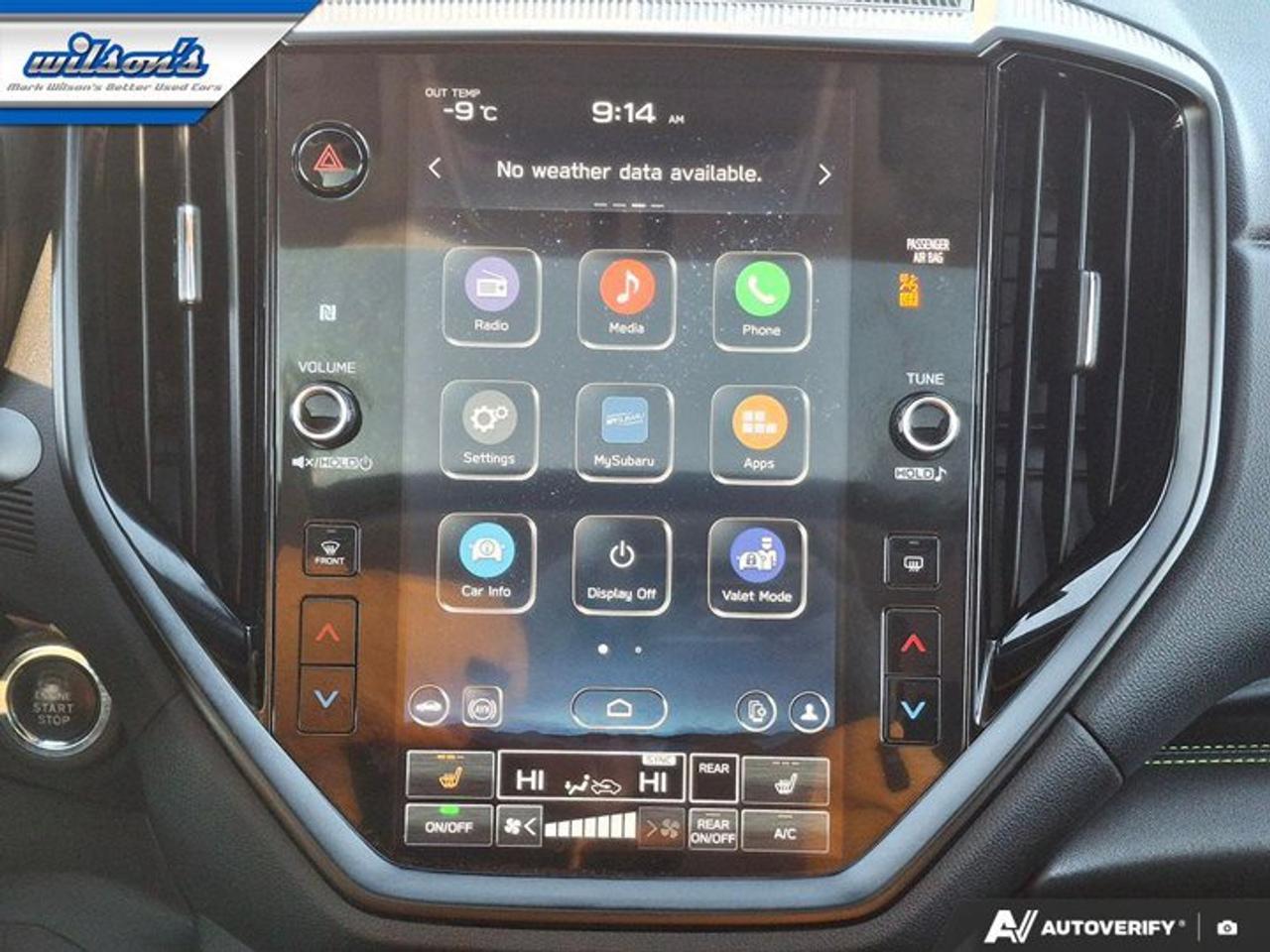 2023 Subaru ASCENT Onyx | Leather | Sunroof | 7 Pass | Heated Wheel + Seats | CarPlay + Android | Rear Cam & More ! Photo