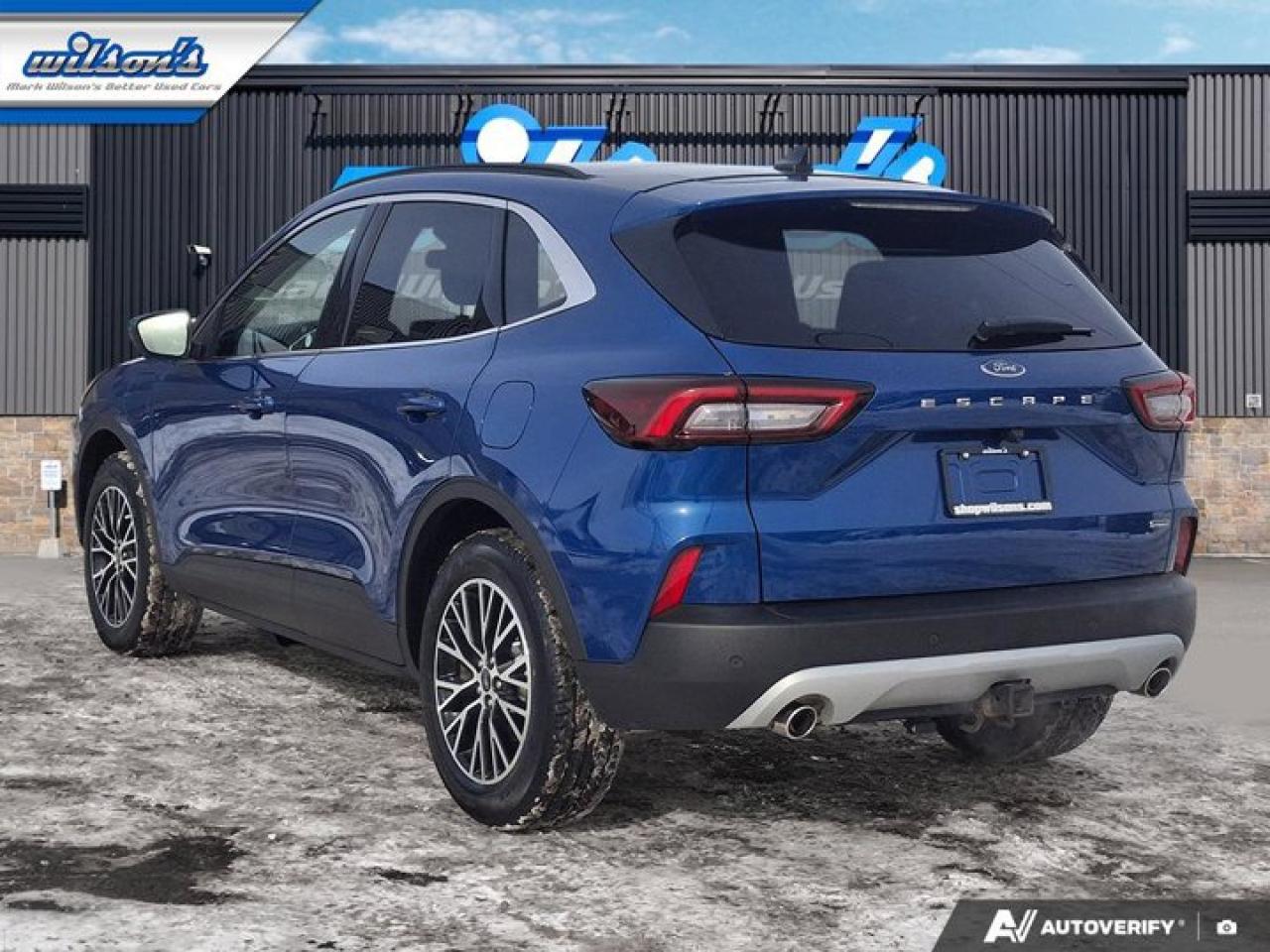 2023 Ford Escape PHEV | Leather | Sunroof | Nav | Tow Pkg | HUD | 360 Camera | Adaptive Cruise | Heated Wheel & More! Photo
