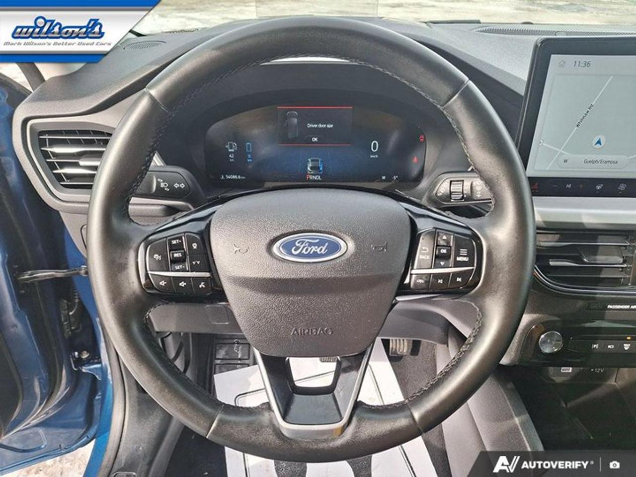 2023 Ford Escape PHEV | Leather | Sunroof | Nav | Tow Pkg | HUD | 360 Camera | Adaptive Cruise | Heated Wheel & More! Photo