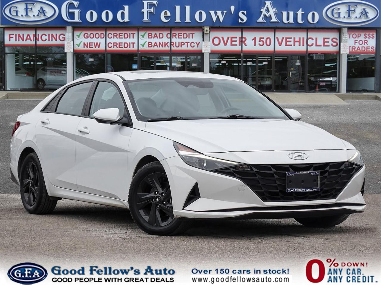 2022 Hyundai Elantra PREFERRED MODEL, SUN & TECH PACKAGE, SUNROOF, REAR Photo0