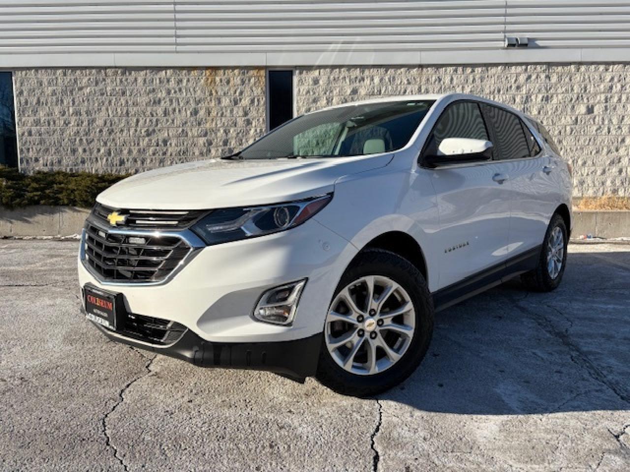 <p><p>{ CERTIFIED PRE-OWNED }</p><br><p>**THIS VEHICLE COMES FULLY CERTIFIED WITH A SAFETY CERTIFICATE & SERVICED AT NO EXTRA COST**</p><br><p>**$0 DOWN...PRIME RATE FINANCING APPROVALS**o.a.c.</p><br><p>WE CAN FINANCE INTERNATIONAL STUDENTS, NEW IMMIGRANTS, WORK PERMITS, #9 SIN, AND PR RESIDENTS!</p><br><p>#BEST DEAL IN TOWN! WHY PAY MORE ANYWHERE ELSE?</p><p><br></p></p><p><br></p><p><span id=jodit-selection_marker_1766882115254_27591087583716345 data-jodit-selection_marker=start style=line-height: 0; display: none;></span>2018 Chevrolet Equinox LT AWD&nbsp;<span>1.5L L4 DOHC 16V TURBO</span> in excellent condition with only one previous owner from the Greater Toronto Airport. This Practical SUV is accident-free with a clean Carfax. This dependable and well-maintained SUV comes equipped with all-wheel drive for confident year-round driving, a backup camera for easy parking, Bluetooth connectivity for hands-free calls and music streaming, heated front seats for added comfort in colder weather, push-button start, remote start, keyless entry, and cruise control for relaxed highway driving. It also features full power windows, locks, and mirrors, attractive alloy wheels, a spacious and comfortable interior, AM/FM and USB audio, traction and stability control, multiple airbags, and great fuel efficiency for its class. A practical, stylish, and reliable SUV thats perfect for commuting, family use, or weekend tripsready for its next owner.</p><p><p>FINANCING & EXTENDED WARRANTIES AVAILABLE ON ALL VEHICLES!</p><br><p>COLISEUM AUTO SALES ON WESTON</p><p>301 WESTON ROAD</p><p>TORONTO, ON M6N 3P1</p><br><p>4 1 6 - 7 6 6 - 2 2 7 7</p><br></p>