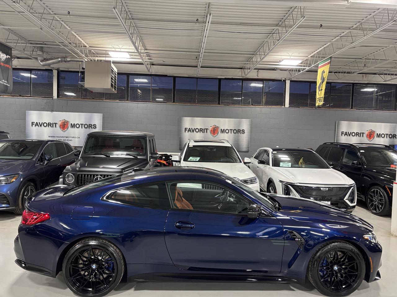 2026 BMW M4 COUPE|RWD|MANUAL| NO LUX TAX |CARBONROOF|HUD|NAV|+ Photo
