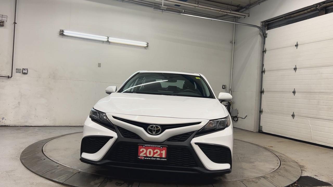 2021 Toyota Camry SE AWD | HTD LEATHER | SUNROOF | CARPLAY | ALLOYS Photo