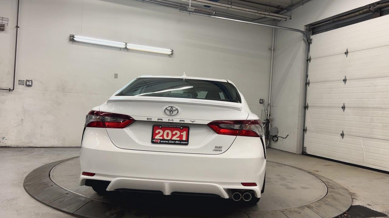 2021 Toyota Camry SE AWD | HTD LEATHER | SUNROOF | CARPLAY | ALLOYS Photo