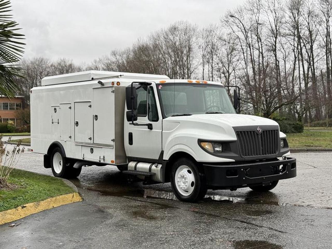This 2014 International TerraStar service truck is equipped with a 6.4L V8 diesel engine and automatic transmission, making it a solid platform for industrial, municipal, and commercial vacuum or utility applications. Outfitted with vacuum piping, a Northern Blower, hoses, and multiple storage compartments, this unit is well suited for environmental services, catch basin cleaning, sewer maintenance, or specialized utility work. The truck features hydraulic brakes, PTO operation, cruise control, air conditioning, and a practical mixed cloth/vinyl interior designed for durability. With an overall length of 21 ft 4 in and width of 8 ft 1 in, this TerraStar offers a compact yet capable footprint for urban or confined job sites, while retaining the strength and functionality expected from an International medium-duty service truck. This item is currently OFFSITE. You must register an appointment with our office to schedule an offsite viewing. Appointments must be made a minimum of one business day in advance (and as defined by the days that Repo.com is open for business) before your appointment can be scheduled and confirmed. We may, at our own discretion, instead opt to transport smaller items to Repo.coms main yard for viewing purposes.  $31,580.00 plus $375 processing fee, $31,955.00 total payment obligation before taxes.  Listing report, warranty, contract commitment cancellation fee, financing available on approved credit (some limitations and exceptions may apply). All above specifications and information is considered to be accurate but is not guaranteed and no opinion or advice is given as to whether this item should be purchased. We do not allow test drives due to theft, fraud, acts of vandalism and undetectable impaired driving. Instead we provide the following benefits: Complimentary Warranty (with options to extend), Limited Money Back Satisfaction Guarantee on Fully Completed Contracts, Contract Commitment Cancellation, and an Open-Ended Sell-Back Option. Ask seller for details or call 604-522-REPO(7376) to confirm listing availability.