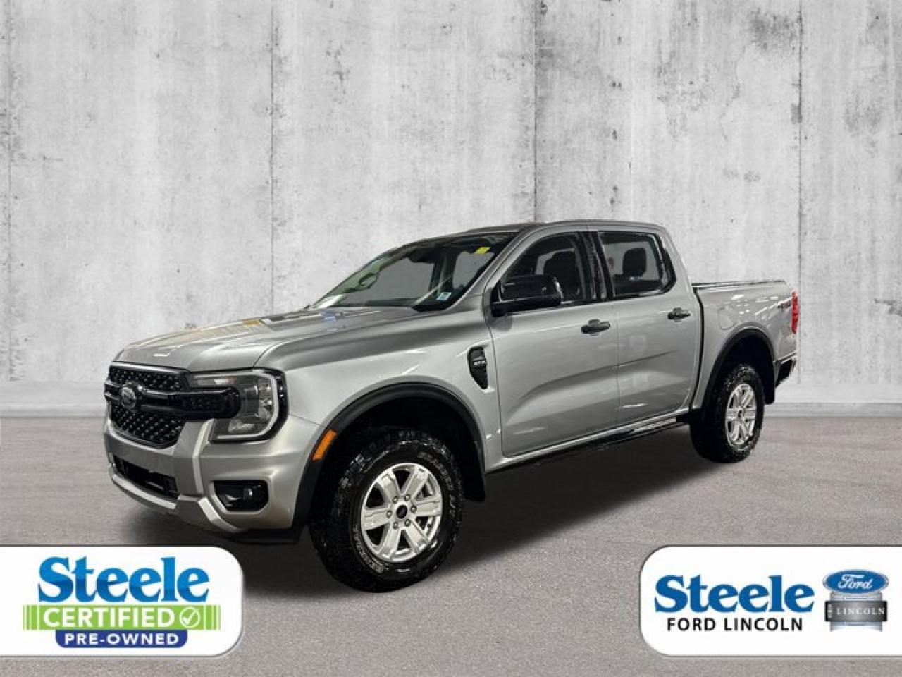 Iconic Silver Metallic2024 Ford Ranger XL4WD 10-Speed Automatic EcoBoost 2.3L I4 GTDi DOHC Turbocharged VCTVALUE MARKET PRICING!!, 4WD.ALL CREDIT APPLICATIONS ACCEPTED! ESTABLISH OR REBUILD YOUR CREDIT HERE. APPLY AT https://steeleadvantagefinancing.com/6198 We know that you have high expectations in your car search in Halifax. So if youre in the market for a pre-owned vehicle that undergoes our exclusive inspection protocol, stop by Steele Ford Lincoln. Were confident we have the right vehicle for you. Here at Steele Ford Lincoln, we enjoy the challenge of meeting and exceeding customer expectations in all things automotive.