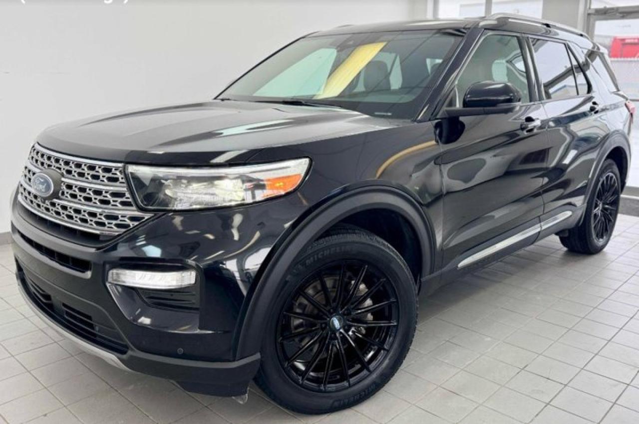 2020 Ford Explorer Limited 4WD | Tow Pkg | Leather | Sunroof | Nav | Cooled + Heated Seats | CarPlay + Android & More ! Photo0