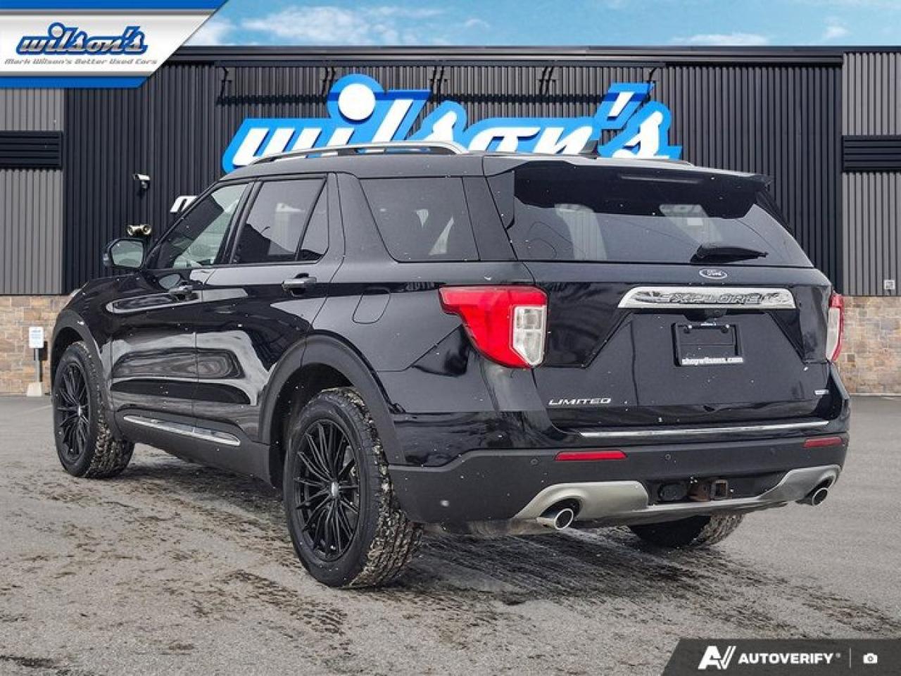 2020 Ford Explorer Limited 4WD | Tow Pkg | Leather | Sunroof | Nav | Cooled + Heated Seats | CarPlay + Android & More ! Photo2
