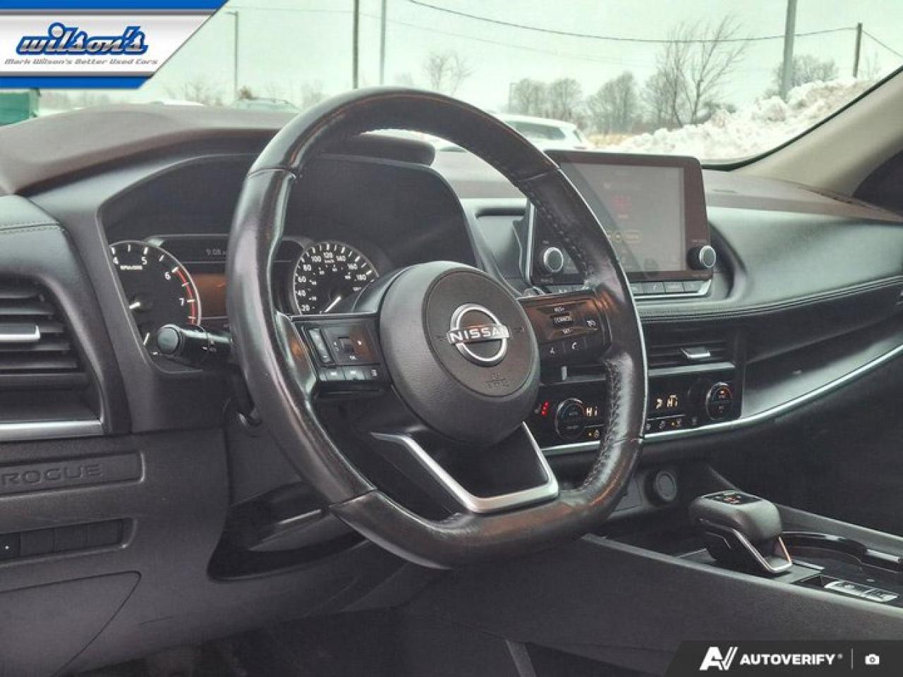 2023 Nissan Rogue S AWD | Heated Seats | CarPlay + Android | Rear Camera | Alloy Wheels and More ! Photo