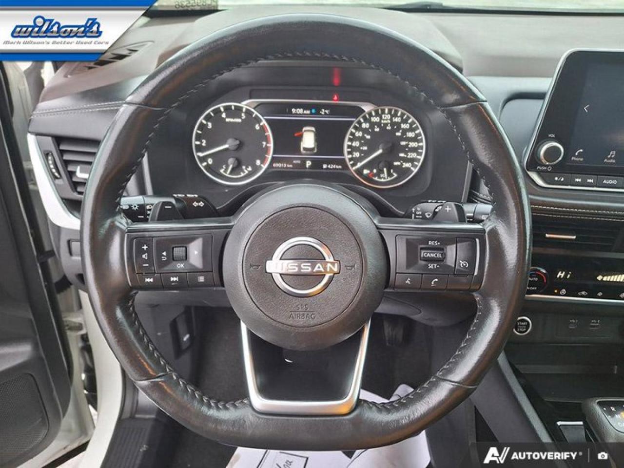 2023 Nissan Rogue S AWD | Heated Seats | CarPlay + Android | Rear Camera | Alloy Wheels and More ! Photo