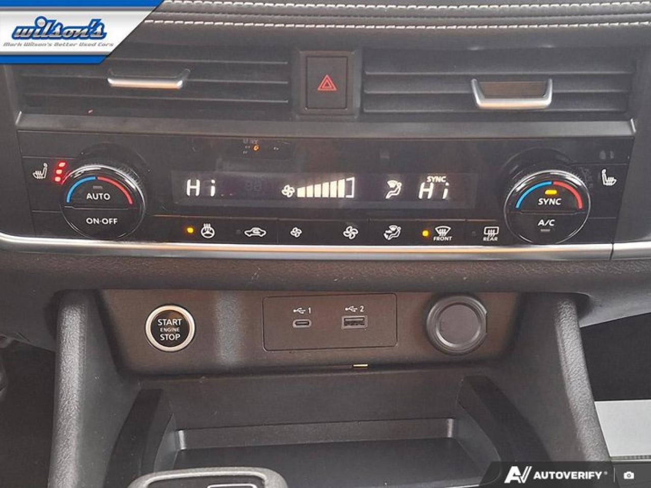 2023 Nissan Rogue S AWD | Heated Seats | CarPlay + Android | Rear Camera | Alloy Wheels and More ! Photo