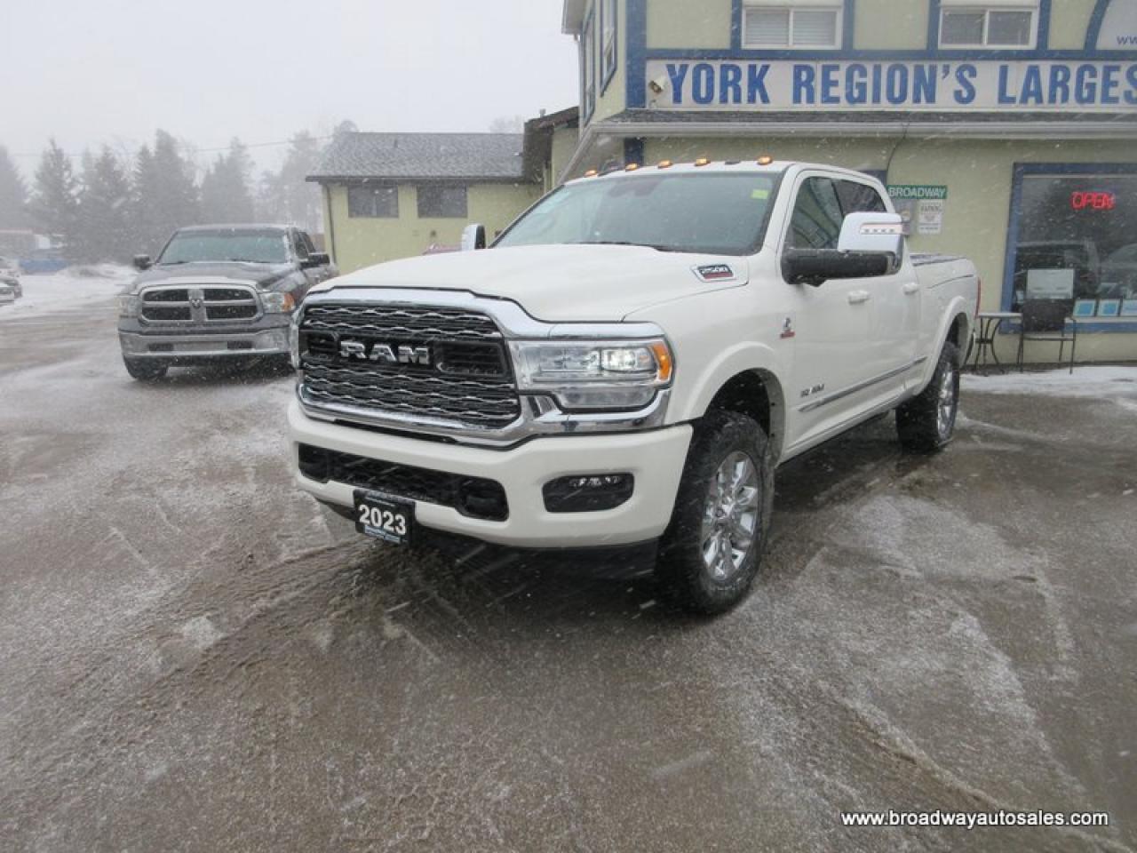 2023 RAM 2500 3/4-TON LIMITED-EDITION 5 PASSENGER 6.7L - CUMMINS.. 4X4..CREW-CAB.. 6.6-BOX.. NAVIGATION.. POWER SUNROOF.. LEATHER.. HEATED SEATS & WHEEL.. Photo