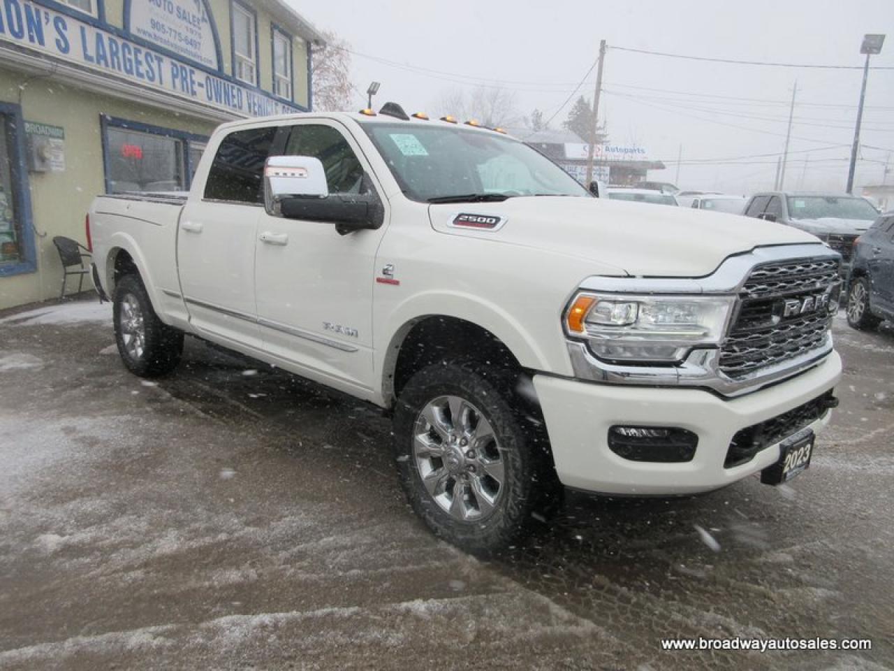 2023 RAM 2500 3/4-TON LIMITED-EDITION 5 PASSENGER 6.7L - CUMMINS.. 4X4..CREW-CAB.. 6.6-BOX.. NAVIGATION.. POWER SUNROOF.. LEATHER.. HEATED SEATS & WHEEL.. Photo4