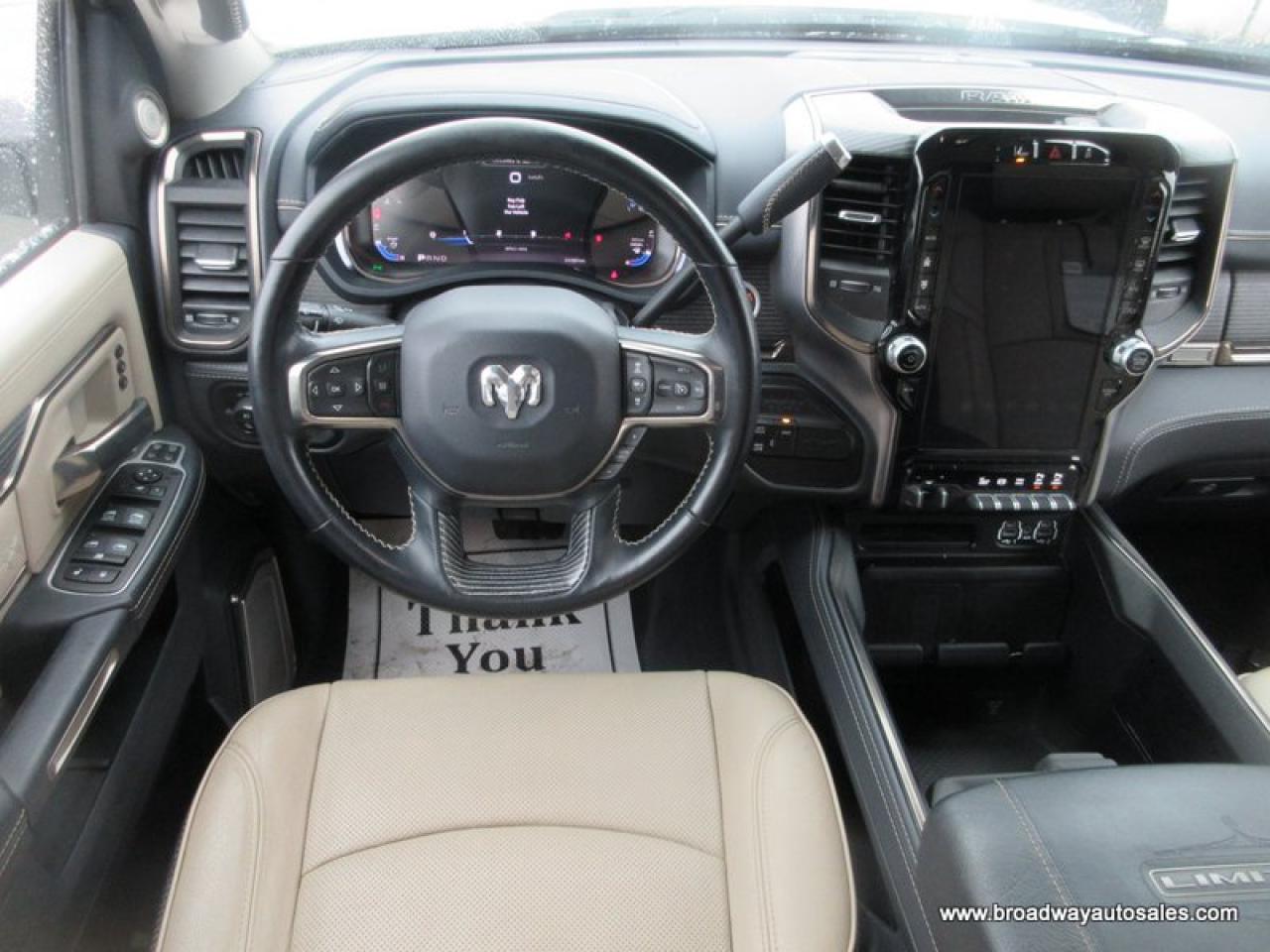 2023 RAM 2500 3/4-TON LIMITED-EDITION 5 PASSENGER 6.7L - CUMMINS.. 4X4..CREW-CAB.. 6.6-BOX.. NAVIGATION.. POWER SUNROOF.. LEATHER.. HEATED SEATS & WHEEL.. Photo