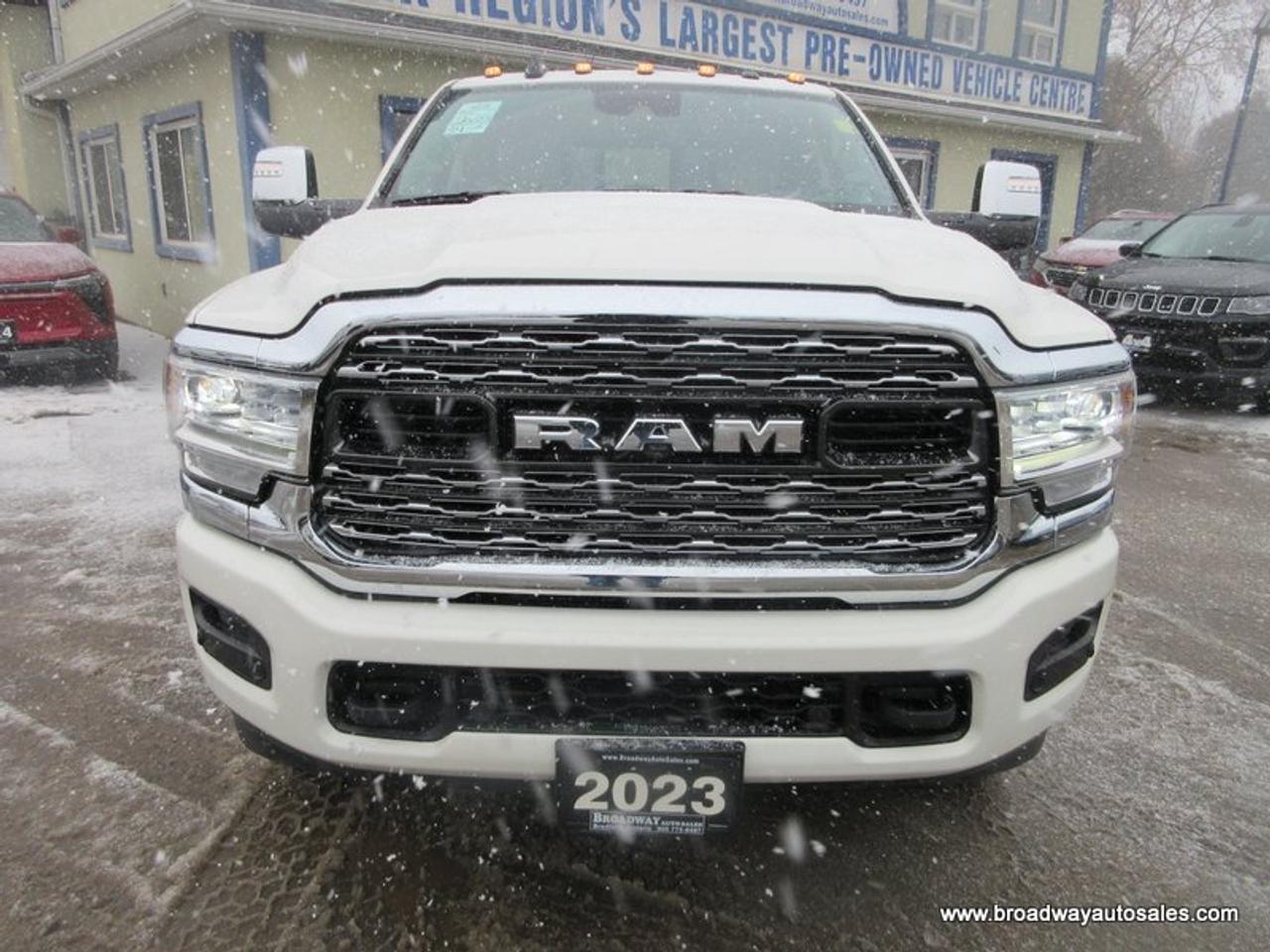 2023 RAM 2500 3/4-TON LIMITED-EDITION 5 PASSENGER 6.7L - CUMMINS.. 4X4..CREW-CAB.. 6.6-BOX.. NAVIGATION.. POWER SUNROOF.. LEATHER.. HEATED SEATS & WHEEL.. Photo3