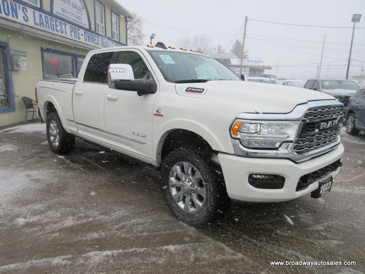 2023 RAM 2500 3/4-TON LIMITED-EDITION 5 PASSENGER 6.7L - CUMMINS.. 4X4..CREW-CAB.. 6.6-BOX.. NAVIGATION.. POWER SUNROOF.. LEATHER.. HEATED SEATS & WHEEL.. Photo