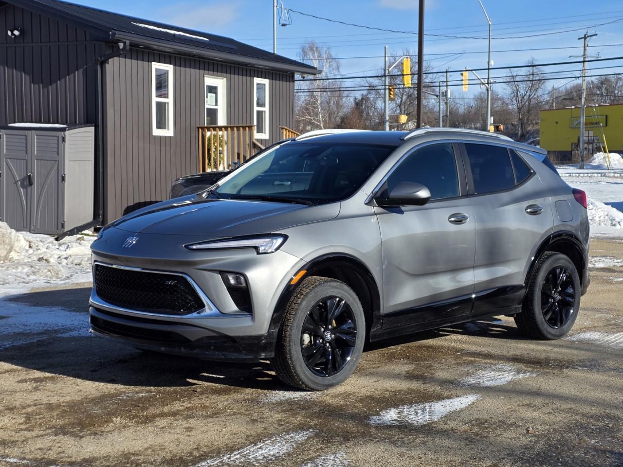 <p>Discover modern style, efficiency, and confidence in this <strong>2024 Buick Encore GX Sport Touring AWD</strong>. Powered by a responsive and fuel-efficient <strong>1.3L 3-cylinder engine</strong> with <strong>all-wheel drive</strong>, this compact SUV is perfectly suited for both city driving and Canadian road conditions.</p><p>The <strong>Sport Touring</strong> trim offers a sleek, upscale feel with a comfortable <strong>leatherette interior</strong>, <strong>power driver seat</strong>, and <strong>heated front seats</strong> to keep you warm and relaxed in any season. Enjoy everyday convenience with <strong>remote start</strong>, <strong>air conditioning</strong>, <strong>rear A/C vents</strong>, and <strong>power windows, locks, and mirrors</strong>.</p><p>Stay connected and protected with advanced features including <strong>blind spot monitoring</strong>, a <strong>back-up camera</strong>, <strong>cruise control</strong>, and <strong>satellite radio</strong>. Loading and unloading is effortless thanks to the <strong>power liftgate</strong>, while the included <strong>cargo cover</strong> keeps your belongings secure and out of sight.</p><p>This Encore GX Sport Touring delivers premium comfort, smart technology, and versatile capability in a stylish compact SUV.</p><p> <strong>Call Easton Auto Sales today to schedule your test drive: 613-561-5172</strong><br> OMVIC Certified & UCDA Member<br> Conveniently located just minutes from <strong>Kingston and Brockville</strong><br> We pay <strong>top dollar for trades</strong><br> Check out our <strong>5-star Google rating</strong> and buy with confidence!</p><p>Dont waitthis 2024 Buick Encore GX wont last long!</p>