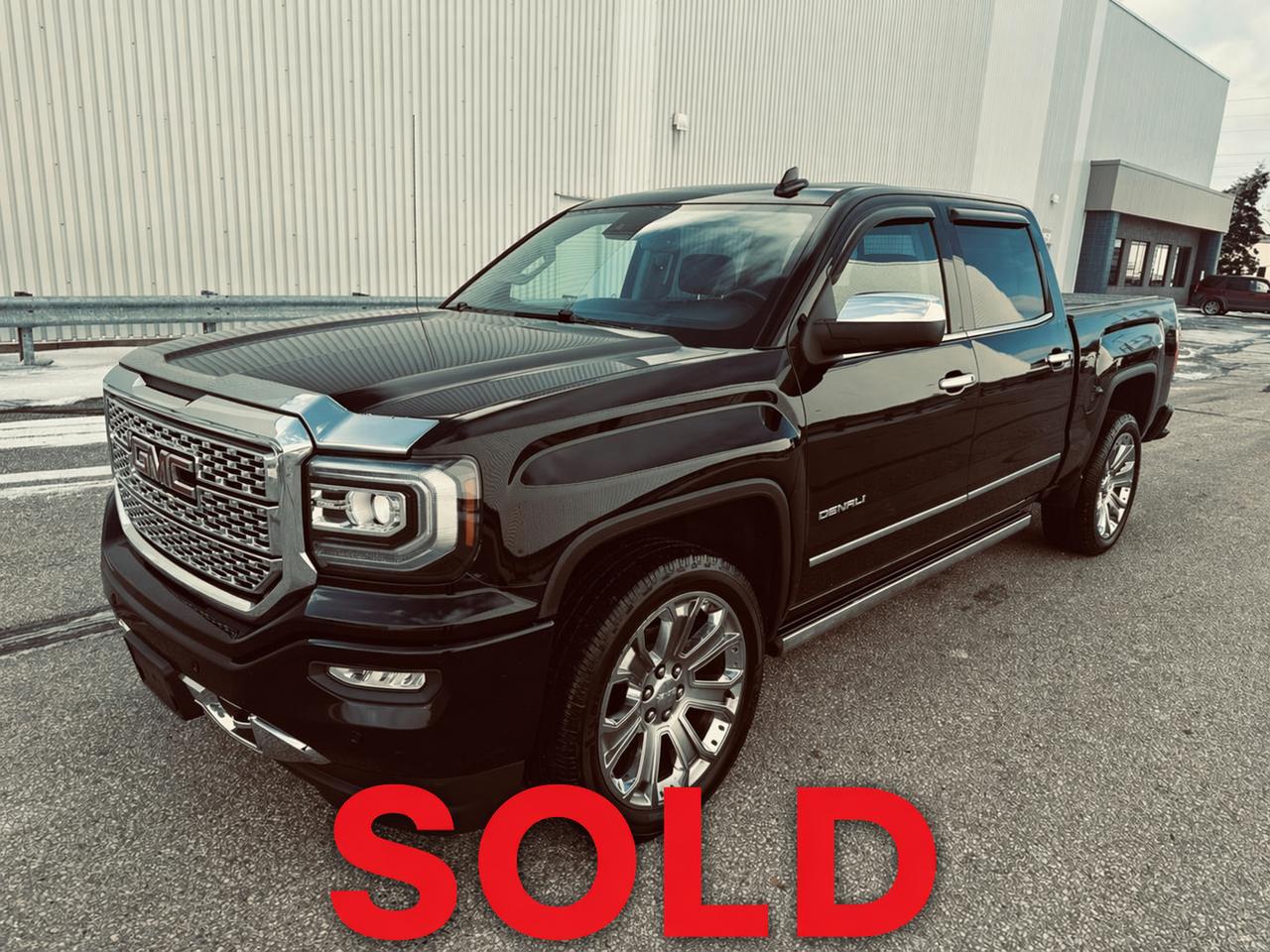 2018 GMC Sierra 1500 Denali Ultimate Triple Black  6.2L ( SOLD )
