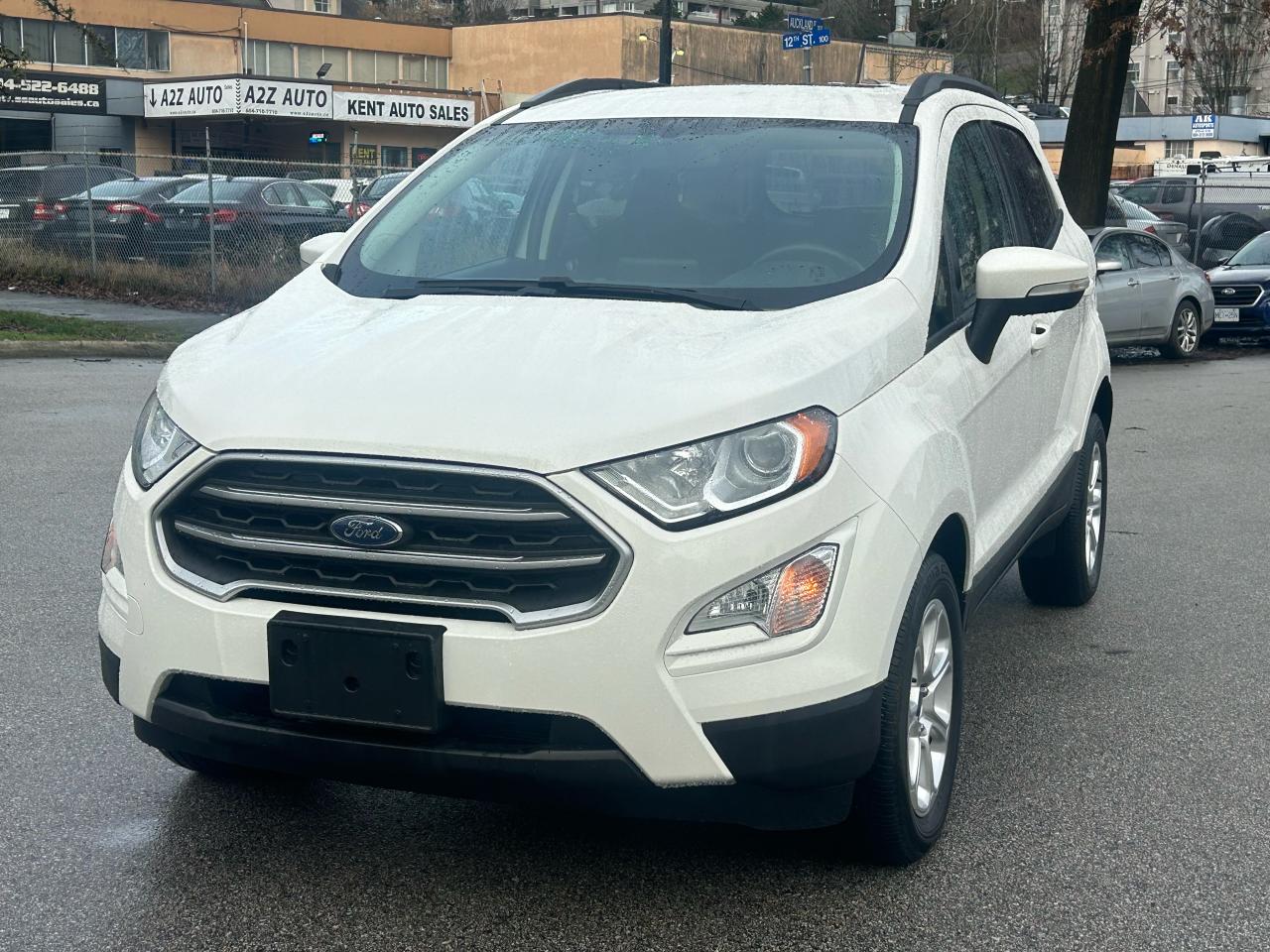 <p>absolutely immaculate condition. never had a claim original kilometres</p><p>&nbsp;</p><p>Looking for a capable and compact SUV thats perfect for navigating Canadian roads? Check out this pre-owned 2018 Ford EcoSport SE 4WD, available now at Milani Auto Sales! This stylish SUV, with just 34,158 km on the odometer, offers the versatility you need for both city driving and weekend adventures. Its fuel-efficient engine and automatic transmission make for a smooth and comfortable ride, while the 4-wheel drive system provides added confidence in various weather conditions.</p><p>The 2018 Ford EcoSport SE 4WD is packed with features designed to enhance your driving experience. The interior is thoughtfully designed, offering ample space for both passengers and cargo. Its compact size makes it easy to maneuver and park in tight spaces, without sacrificing the practicality of an SUV. This EcoSport is ready to take on whatever your day throws at you!</p><p>Here are some standout features of this 2018 Ford EcoSport SE 4WD:</p><ul><li><strong>Go-Anywhere Capability</strong>: With its 4-wheel drive, tackle those snowy Canadian winters with confidence!</li><li><strong>Easy to Park</strong>: This compact SUV makes city driving a breeze, easily fitting into those tight parking spots.</li><li><strong>Fuel-Efficient</strong>: Save money at the pump with this economical vehicle.</li><li><strong>Modern Interior</strong>: Enjoy a comfortable and well-equipped cabin designed for your enjoyment.</li><li><strong>Low Mileage</strong>: With only 34,158 km, this EcoSport has plenty of life left to offer.</li></ul><p><strong><em>Powered by AutoIntelligence&trade;</em></strong> Vehicle information has been generated using artificial intelligence and is provided for informational purposes only. While efforts are made to ensure accuracy, please confirm all details directly with the dealer.</p>
