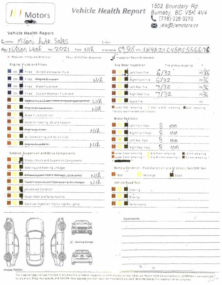 2021 Nissan Leaf SV - Photo #18