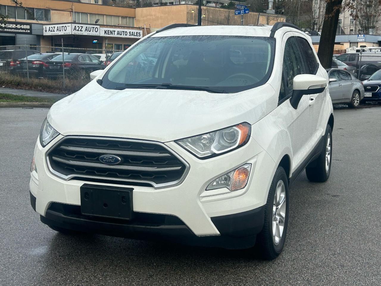 <p>absolutely immaculate condition. never had a claim original kilometres</p><p>&nbsp;</p><p>Looking for a capable and compact SUV thats perfect for navigating Canadian roads? Check out this pre-owned 2018 Ford EcoSport SE 4WD, available now at Milani Auto Sales! This stylish SUV, with just 34,158 km on the odometer, offers the versatility you need for both city driving and weekend adventures. Its fuel-efficient engine and automatic transmission make for a smooth and comfortable ride, while the 4-wheel drive system provides added confidence in various weather conditions.</p><p>The 2018 Ford EcoSport SE 4WD is packed with features designed to enhance your driving experience. The interior is thoughtfully designed, offering ample space for both passengers and cargo. Its compact size makes it easy to maneuver and park in tight spaces, without sacrificing the practicality of an SUV. This EcoSport is ready to take on whatever your day throws at you!</p><p>Here are some standout features of this 2018 Ford EcoSport SE 4WD:</p><ul><li><strong>Go-Anywhere Capability</strong>: With its 4-wheel drive, tackle those snowy Canadian winters with confidence!</li><li><strong>Easy to Park</strong>: This compact SUV makes city driving a breeze, easily fitting into those tight parking spots.</li><li><strong>Fuel-Efficient</strong>: Save money at the pump with this economical vehicle.</li><li><strong>Modern Interior</strong>: Enjoy a comfortable and well-equipped cabin designed for your enjoyment.</li><li><strong>Low Mileage</strong>: With only 34,158 km, this EcoSport has plenty of life left to offer.</li></ul><p><strong><em>Powered by AutoIntelligence&trade;</em></strong> Vehicle information has been generated using artificial intelligence and is provided for informational purposes only. While efforts are made to ensure accuracy, please confirm all details directly with the dealer.</p>