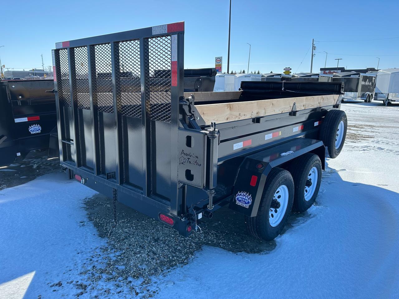 2026 Precision Dump 6 x 12 Precision Dump Box Trailer Photo5