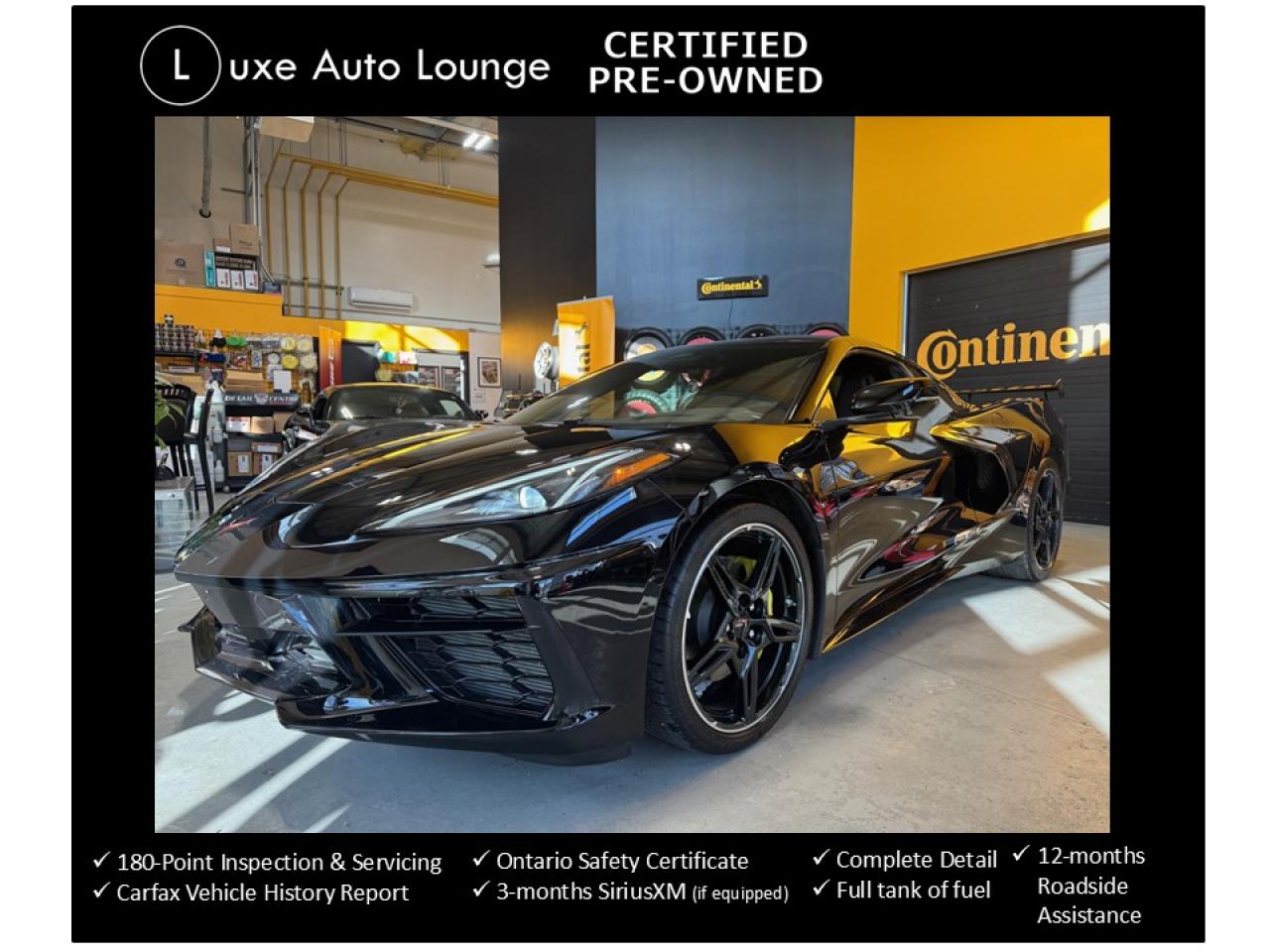 2024 Chevrolet Corvette 2LT - ONLY 3500km, NPP EXHAUST! NO LUXURY TAX!!!
