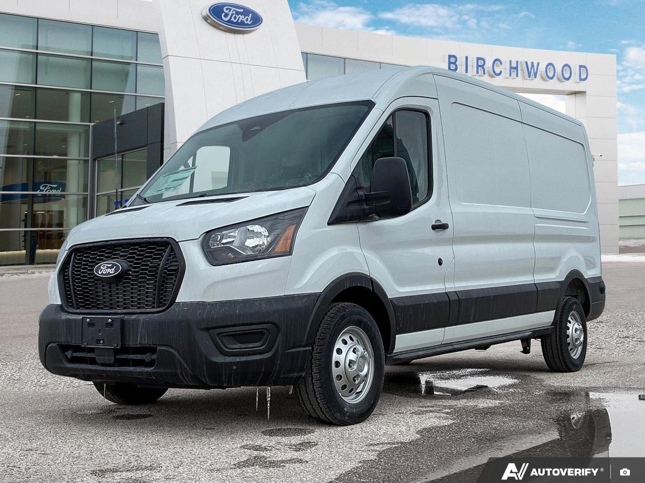 Experience the future of commercial transportation with the 2026 Ford Transit Cargo Van T-350 HD. This all-wheel drive powerhouse is designed for the modern business owner who demands reliability, versatility, and cutting-edge technology.

Key Features:
- Advanced 3.5L 6-cylinder engine with Flex Fuel Capability
- All-Wheel Drive for superior traction in any condition
- Spacious 148 Medium Roof configuration
- Collision Mitigation-Front for enhanced safety
- Cruise Control with convenient steering wheel controls
- Rain Detecting Variable Intermittent Wipers for improved visibility
- Electric Power-Assist Steering for effortless maneuverability
- 4-Wheel Disc Brakes with ABS and Hill Hold Control

At Birchwood Ford, we understand that your vehicle is more than just a means of transportationits a crucial part of your business. Whether youre ready to elevate your fleet or have questions about how the 2026 Transit Cargo Van can revolutionize your operations, our team is here to assist. Visit www.birchwoodford.ca to schedule a personalized consultation or arrange a test drive that fits your busy schedule.
Birchwood Ford is your choice for New Ford vehicles in Winnipeg. 

At Birchwood Ford, we hold ourselves to the highest standard. Our number one focus is customer satisfaction which has awarded us the Ford of Canadas Presidents Award for 5 consecutive years. This honour is presented to Ford dealers that have proven outstanding results in Sales and Customer Service Excellence.

Are you a newcomer to Canada, recent graduate, first time car buyer or physically challenged? Ask us about our exclusive rebates and how they may apply to you.
 
Interested in seeing/hearing more? Book a test drive or give us a call at (204) 661-9555 and we can help you with whatever you need!

Dealer permit #4454
Dealer permit #4454