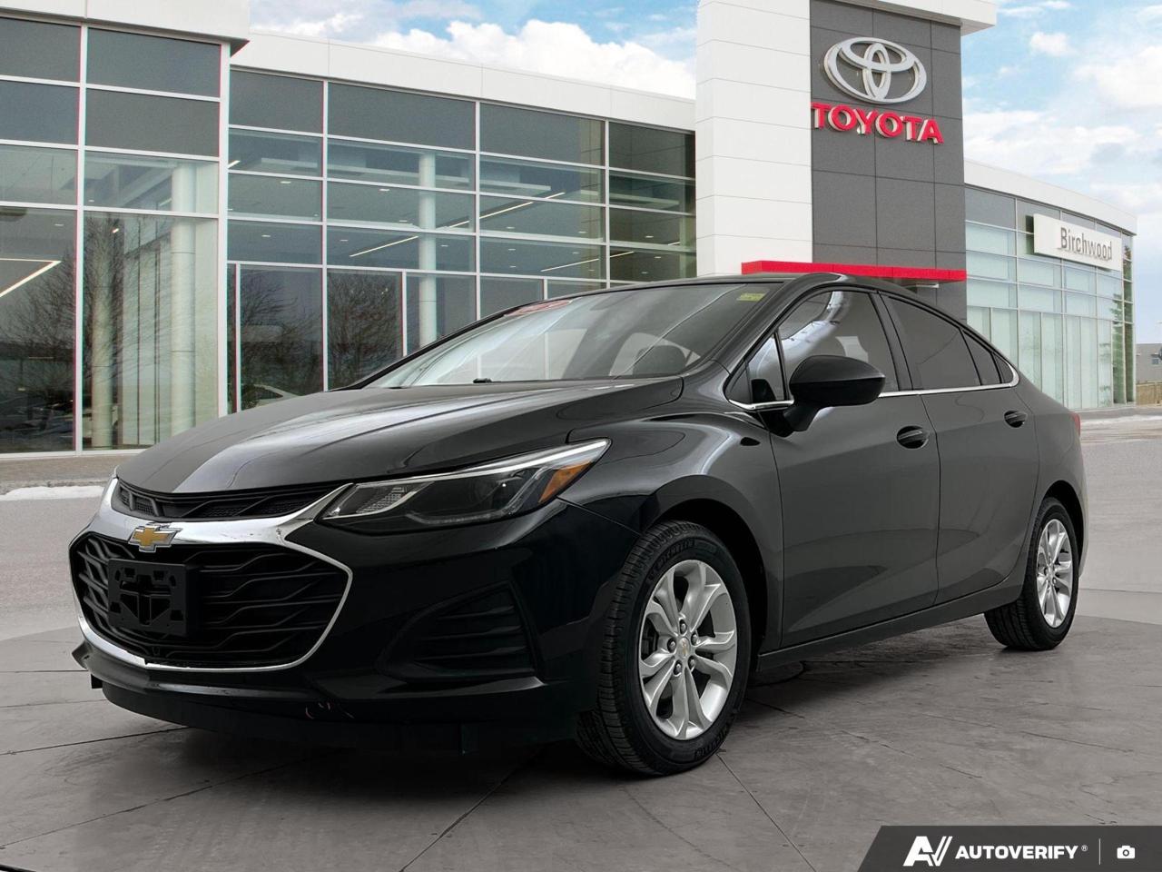 Local Vehicle!
Good Condition!
Experience the perfect blend of efficiency and style with this 2019 Chevrolet Cruze LT. Despite being a few years old, this sedan still offers impressive features and performance that make it a smart choice for budget-conscious drivers.

- Fuel-efficient 1.4L 4-cylinder engine
- Automatic transmission for smooth driving
- Mosaic Black Metallic exterior adds a touch of sophistication
- Spacious interior comfortably seats 5 passengers
- Heated front seats for added comfort in colder months
- Teen Driver mode to encourage safe driving habits
- Chevrolet 4G LTE with Wi-Fi hotspot capability
- Rear Vision Camera for easier parking and maneuvering

Ready to take the next step? Visit Birchwood Toyotas website at www.birchwoodtoyota.ca to schedule a test drive or start the purchase process online. Our team is here to answer any questions you may have about this Chevrolet Cruze LT. Dont miss out on this great opportunity to own a reliable and feature-packed sedan!
Experience is Everything at Birchwood Toyota! Our mission is to provide the most transparent and efficient sales process for our customers. We strive to provide the best service possible, whether you visit us in person, shop our website, or take advantage of our buy from home program.

The Birchwood Toyota Trade-in Guarantee - We buy your vehicle even if you dont buy ours!


100% guaranteed approval for every qualifying year, make and model. Only the Best Rates and Terms available.

This vehicle qualifies for Birchwood Toyota Shield, which includes:

Guardian Protection:
- Cosmetic Wheel Protection
- Paintless Dent Repair
- Key/Remote Replacement

Dealer Permit #0025
Dealer permit #0025