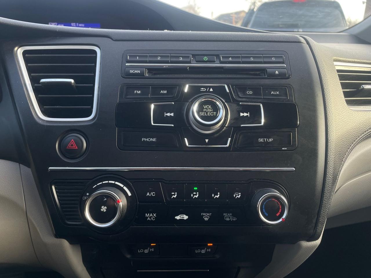 2014 Honda Civic LX *HEATED SEATS, SAFETY, 1Y WARRANTY ENG & TRAN* Photo