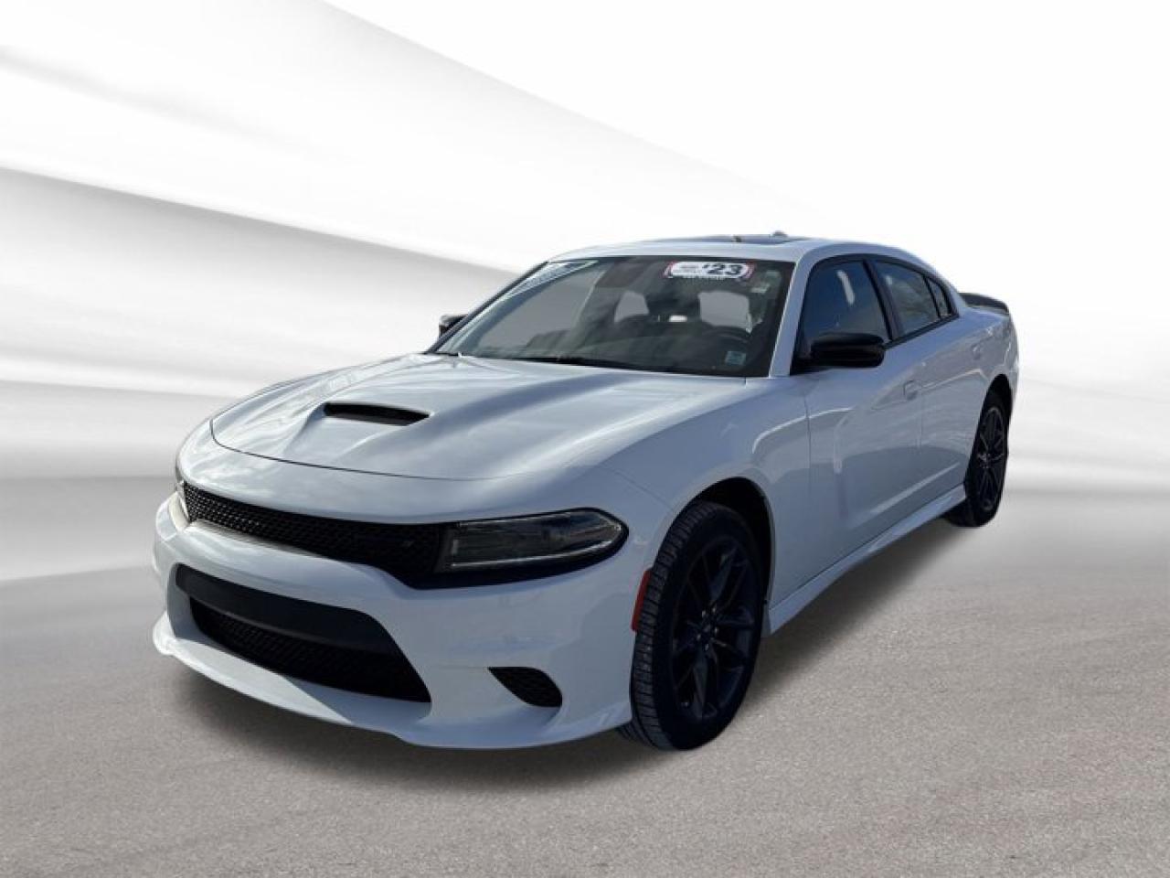 Experience the bold presence and modern capability of the 2023 Dodge Charger GT, offered by Steele Halifax Chrysler Dodge Jeep Ram FIAT in Halifax. This used sedan features a crisp white exterior paired with a refined black interior, four doors for easy access, and just 11,889 km on the odometer. Powered by a regular unleaded 3.6-litre V-6 engine, it delivers all-wheel drive confidence and smooth performance with its automatic transmission. Enjoy premium comfort with heated seats, a heated steering wheel, and a power sunroof, making every drive enjoyable, no matter the season.ADVANCED SAFETY FEATURESAll-wheel drive for enhanced road stabilityAdvanced braking system for secure stopsMultiple airbags for comprehensive protectionElectronic stability control for added confidencePERFORMANCE AND EFFICIENCY3.6-litre V-6 engine for strong accelerationAutomatic transmission for effortless drivingAll-wheel drive handles diverse road conditionsEfficient fuel use for daily commutingCOMFORT AND CONVENIENCEHeated front seats for cold weather comfortHeated steering wheel for warm hands in winterPower sunroof brings in natural lightSpacious black interior for relaxed journeysTECHNOLOGY AND CONNECTIVITYUser-friendly controls for easy operationModern instrument cluster for clear informationIntegrated steering wheel controls for convenienceMultiple charging ports for device supportCARGO SPACEGenerous trunk for luggage and gearSplit-folding rear seats for flexible storageWide trunk opening for easy loadingAmple space for daily errands or travelWHAT OTHER OWNERS LIKEConfident all-wheel drive performanceComfortable heated seating and steering wheelPractical trunk and flexible storage optionsSmooth and responsive V-6 engineThis 2023 Dodge Charger GTs VIN is: 2C3CDXMG4PH706240.Top reasons for buying from Halifax Chrysler: Live Market Value Pricing, No Pressure Environment, State Of The Art facility, Mopar Certified Technicians, Convenient Location, Best Test Drive Route In City, Full Disclosure. Certification Program Details: 85 Point Inspection, 2 Years Fresh MVI, Brake Inspection, Tire Inspection, Fresh Oil Change, Free Carfax Report, Vehicle Professionally Detailed. Here at Halifax Chrysler, we are committed to providing excellence in customer service and will ensure your purchasing experience is second to none! Visit us at 12 Lakelands Boulevard in Bayers Lake, call us at 902-455-0566 or visit us online at www.halifaxchrysler.com *** We do our best to ensure vehicle specifications are accurate. It is up to the buyer to confirm details.***Top reasons for buying from Halifax Chrysler: Live Market Value Pricing, No Pressure Environment, State Of The Art facility, Mopar Certified Technicians, Convenient Location, Best Test Drive Route In City, Full Disclosure. Certification Program Details: 85 Point Inspection, 2 Years Fresh MVI, Brake Inspection, Tire Inspection, Fresh Oil Change, Free Carfax Report, Vehicle Professionally Detailed. Here at Halifax Chrysler, we are committed to providing excellence in customer service and will ensure your purchasing experience is second to none! Visit us at 12 Lakelands Boulevard in Bayers Lake, call us at 902-455-0566 or visit us online at www.halifaxchrysler.com *** We do our best to ensure vehicle specifications are accurate. It is up to the buyer to confirm details.***