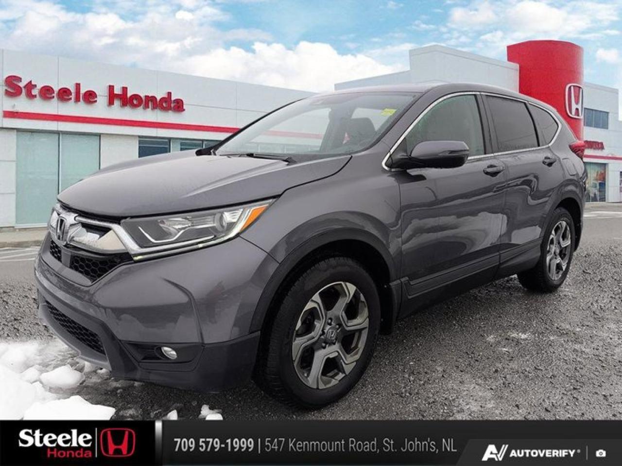 New Price!Odometer is 103581 kilometers below market average!2018 Honda CR-V EX-L AWD*VALUE MARKET PRICING*.Certification Program Details: This Pre-owned vehicle has undergone a 85+ point inspection. Completed with a fresh oil change, Professional detail and full tank of gas. Free CARFAX provided. Backed by 30 day dealer guarantee.If you are looking for a sporty sedan, truck, crossover or anything in between, you can be sure to get a great pre-owned vehicle at Steele Honda.Our Core Values are aligned with how we conduct business and how we cultivate success. We believe in doing the right thing, with integrity and transparency. We are committed to excellence and delivering the best experience for customers and employees.