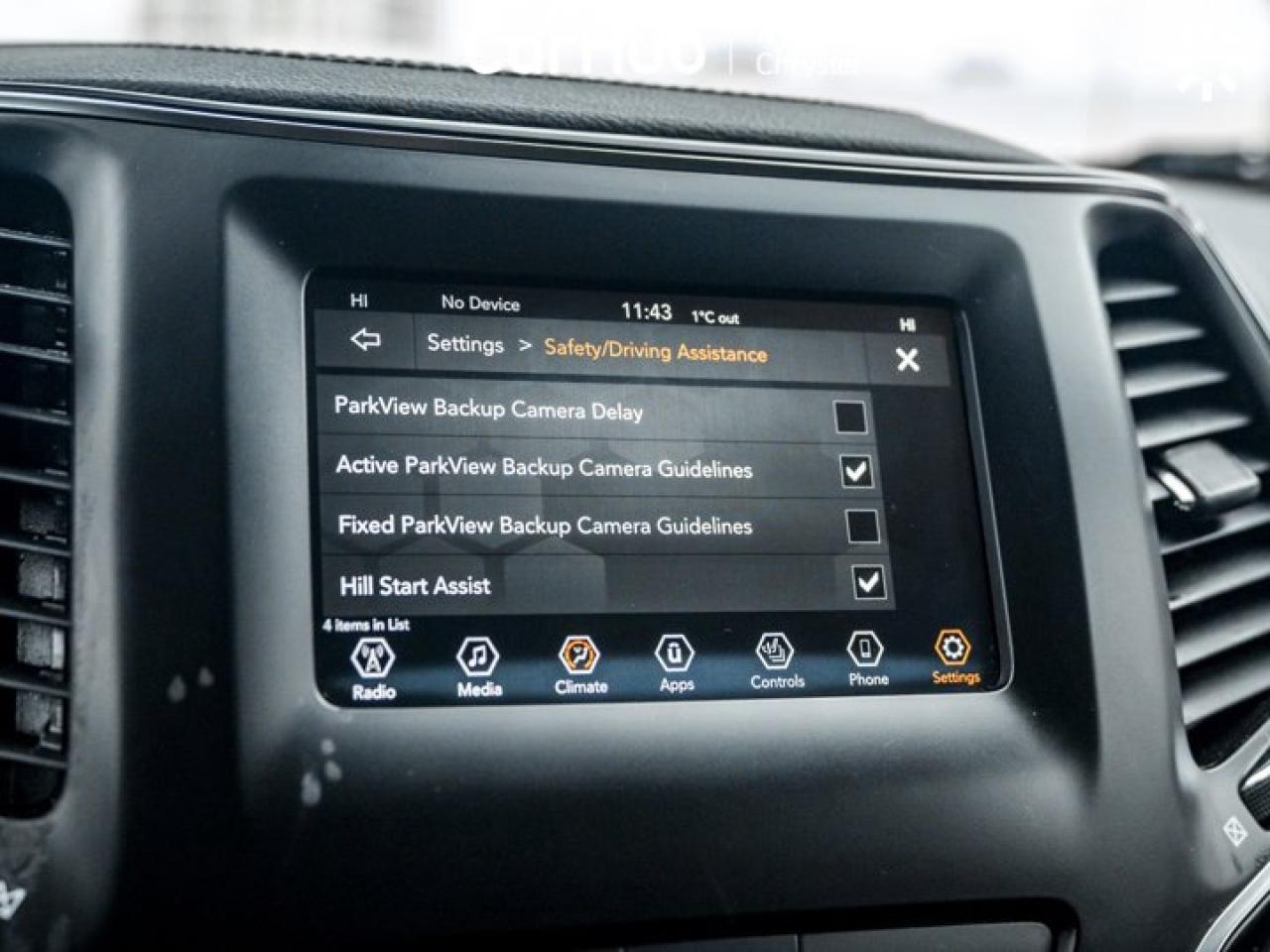 2019 Jeep Cherokee North 4X4 Cold Weather Group Comfort & Convenience Group Photo