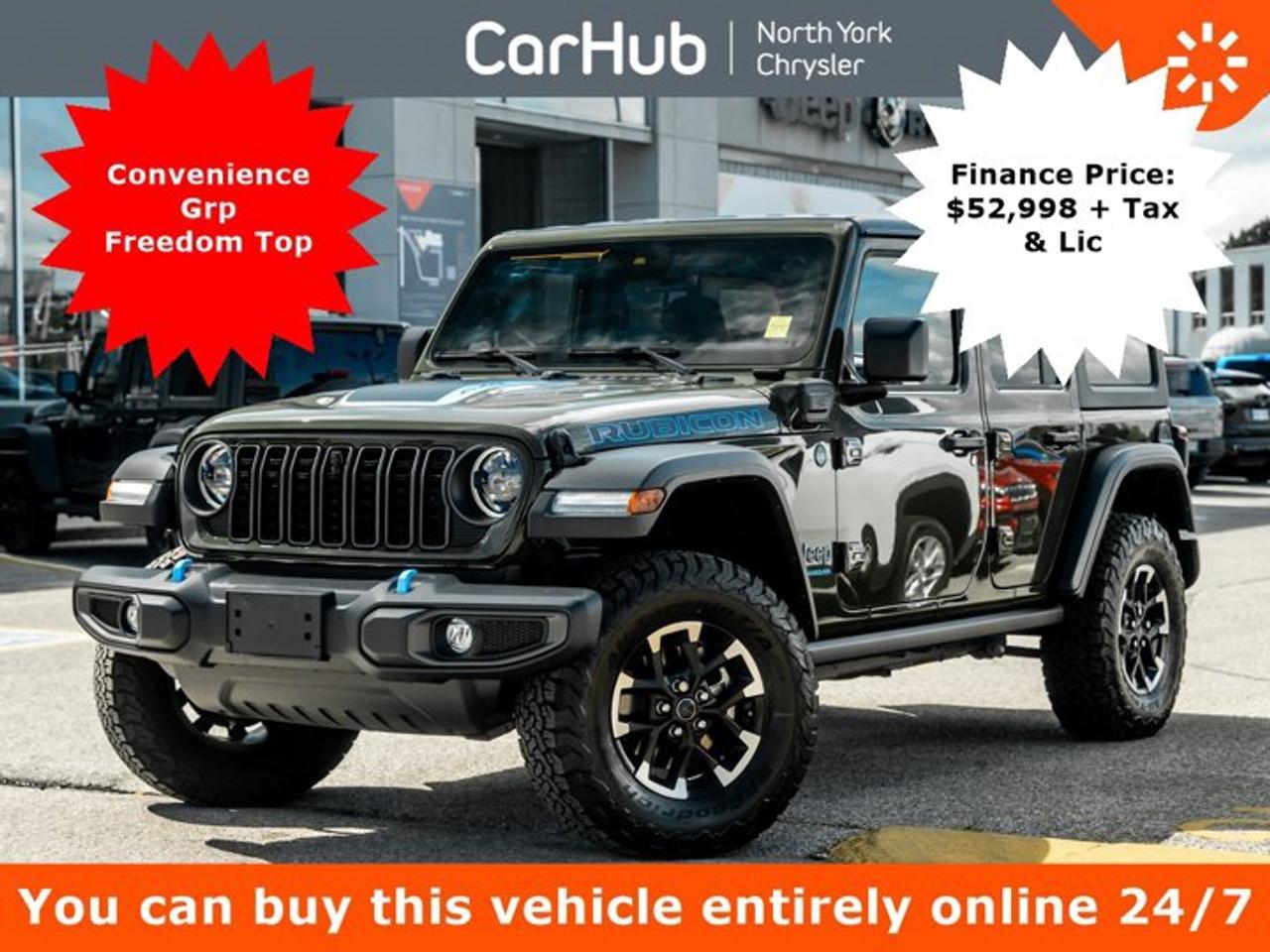 2024 Jeep Wrangler Rubicon 4 Door 4x4 Convenience Grp, Freedom Top Photo0