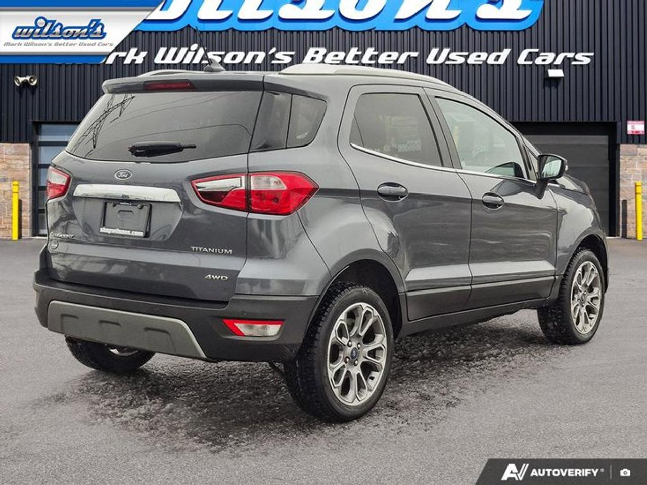 2018 Ford EcoSport Titanium 4WD | Leather Trim | Sunroof | Heated Seats | Remote Start | Bluetooth | Rear Cam and More! Photo4