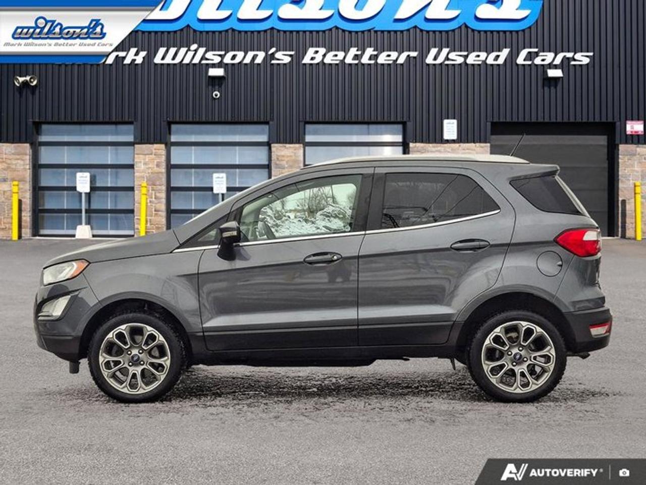 2018 Ford EcoSport Titanium 4WD | Leather Trim | Sunroof | Heated Seats | Remote Start | Bluetooth | Rear Cam and More! Photo