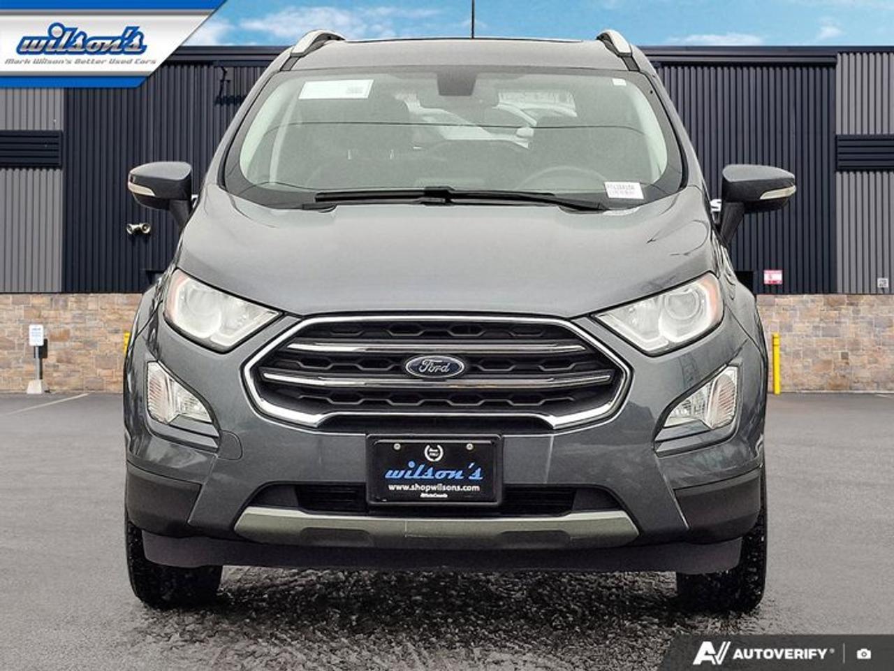 2018 Ford EcoSport Titanium 4WD | Leather Trim | Sunroof | Heated Seats | Remote Start | Bluetooth | Rear Cam and More! Photo