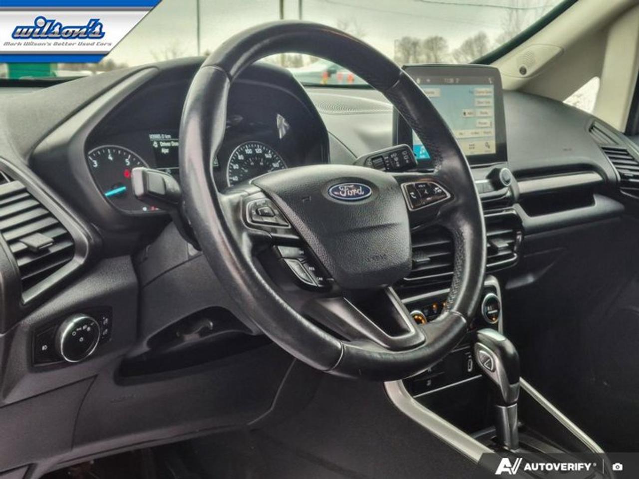 2018 Ford EcoSport Titanium 4WD | Leather Trim | Sunroof | Heated Seats | Remote Start | Bluetooth | Rear Cam and More! Photo