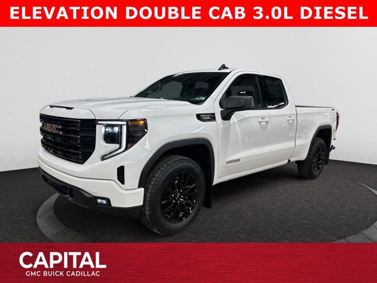 This 2026 GMC Sierra 1500 in Summit White is equipped with 4WD and Turbocharged Diesel I6 3.0L/183 engine.Check out this vehicles pictures, features, options and specs, and let us know if you have any questions. Helping find the perfect vehicle FOR YOU is our only priority.P.S...Sometimes texting is easier. Text (or call) 306-801-9090 for fast answers at your fingertips!Dealer License #914248Disclaimer: All prices are plus taxes & fees. See dealer for Details. Dealer Permit # 914248 See dealer for Details.