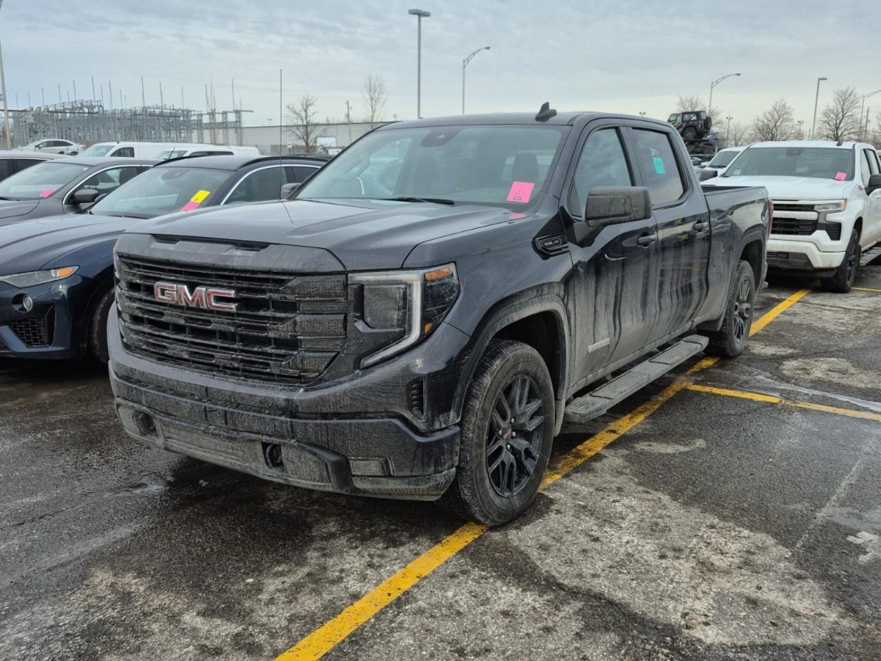 Recent Arrival! 2024 GMC Sierra 1500 Elevation Crew Cab Elevation | 5.3L V8 | Zacks Certified. 10-Speed Automatic 4WD Onyx Black EcoTec3 5.3L V8<br /><br /><br />10-Speed Automatic, 4WD, Jet Black w/Cloth Seat Trim, 10-Way Power Driver Seat Adjuster w/Lumbar, 120-Volt Bed Mounted Power Outlet, 120-Volt Interior Power Outlet, 2 Charge-Only Rear USB Ports, 2 Charge/Data USB Ports, 2 Charge/Data USB Ports Inside Centre Console, 220 Amp Alternator, 3.42 Rear Axle Ratio w/Max Trailering Pkg, 6-Speaker Audio System Feature, 6''' Rectangular Black Tubular Assist Steps (LPO), Adaptive Cruise Control, Apple CarPlay/Android Auto, Auto-Locking Rear Differential, Automatic temperature control, Black GMC Emblems (LPO), Body Colour Header w/Gloss Black Mesh Grille Bars, Cloth Rear Seat w/Storage Package, Colour-Keyed Carpeting Floor Covering, Deep-Tinted Glass, Electric Rear-Window Defogger, Electronic Precision Shift, Elevation Black Package (LPO), Enhanced Cooling Radiator, Floor-Mounted Centre Console, Forward Collision Alert, Front Bucket Seats, Front fog lights, Front Frame-Mounted Black Recovery Hooks, Front Rubberized-Vinyl Floor Mats, GMC Connected Access Capable, HD Rear Vision Camera, Heated front seats, Heated steering wheel, Heavier Duty Rear Springs, High Capacity Suspension Package, Hitch Guidance, Hitch View, In-Vehicle Trailering System App, Increased RGAWR, Integrated Trailer Brake Controller, Keyless Open & Start, Lane Keep Assist w/Lane Departure Warning, LED Cargo Area Lighting, Manual Tilt-Wheel & Telescoping Steering Column, Max Trailering Package, OnStar & GMC Connected Services Capable, Power Door Locks, Power Front Windows w/Driver Express Up/Down, Power Front Windows w/Passenger Express Down, Power Rear Windows w/Express Down, Power Sliding Rear Window w/Rear Defogger, Preferred Equipment Group 3SB, Preferred Package, Premium Bose 7-Speaker Sound System, Push Button Start, Radio: Premium GMC Infotainment Audio System, Rear Rubberized-Vinyl Floor Mats, Rear Wheelhouse Liners, Remote Vehicle Starter System, SiriusXM w/360L, Steering Wheel Audio Controls, Theft Deterrent System (Unauthorized Entry), Trailering Package, Universal Home Remote, Wheels: 20''' x 9''' High Gloss Black Painted Aluminum, Wi-Fi Hotspot Capable, Wireless Apple CarPlay/Wireless Android Auto, Wireless Charging.<br /><br />Certification Program Details: Fresh 2 Yr MVI | 30 day warranty* | 110 point inspection | Full tank of fuel | Krown rustproofed | Flexible financing options | Professionally detailed<br /><br />This vehicle is Zacks Certified! You're approved! We work with you. Together we'll find a solution that makes sense for your individual situation. Please visit us or call 902 843-3900 to learn about our great selection.<br /><br />With 22 lenders available Zack's Auto Sales can offer our customers with the lowest available interest rate. Thank you for taking the time to check out our selection!