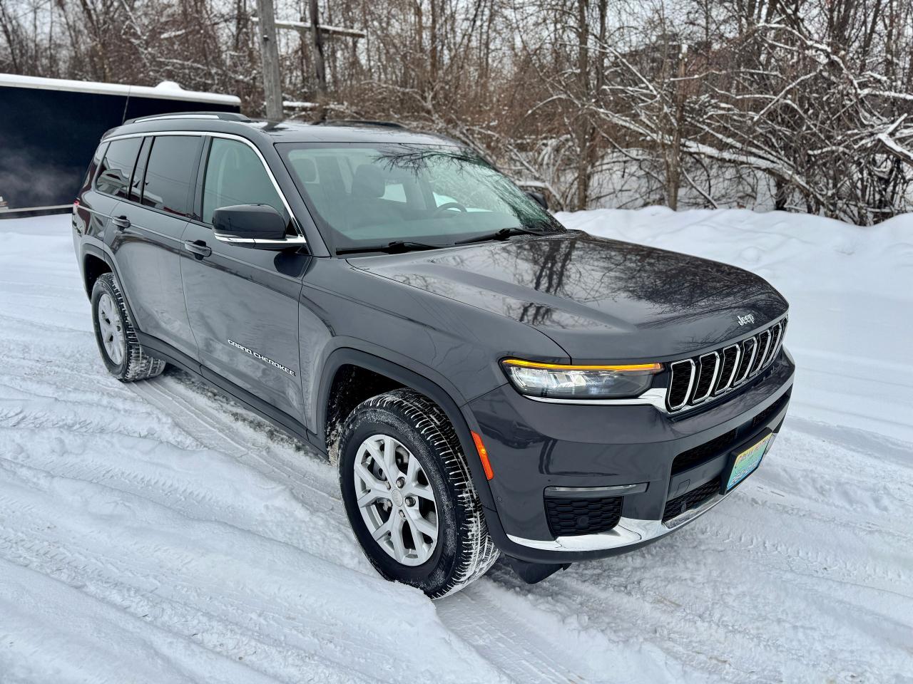 <p>2023 Jeep Grand Cherokee L Limited 4WD 3.6L Pentastar VVT V6 w/ Start-Stop 8-Speed Transmission</p><p>Featuring; Clean carfax, Panoramic Roof, Leather Seats, Power Heated / Cooled Front Seats, Heated Second Row Seats, Family Camera, Digital Rear View Mirror, Front and Rear Camera, Second-Row Bench Seats, Power Windows / Locks, Drive Modes ( Snow, Mud, etc ), Wireless Charging Pad, and more.</p><p>At Callan Motors, all our vehicles come certified in Ontario unless otherwise noted. Every car receives a full mechanical inspection so you can drive with confidence. Plus, we stand behind our work with a 30-Day / 1,000-KM in-house warranty on repairs completed for certification or while in our inventory.</p><p>We&rsquo;ve proudly served Perth and the surrounding area for over 32 years, offering reliable vehicles at fair prices. We keep our prices competitive&mdash;often below market&mdash;and update them regularly so you know you&rsquo;re getting solid value. Our team is available 7 days a week to answer any questions online or in person Monday through Saturday.</p>
