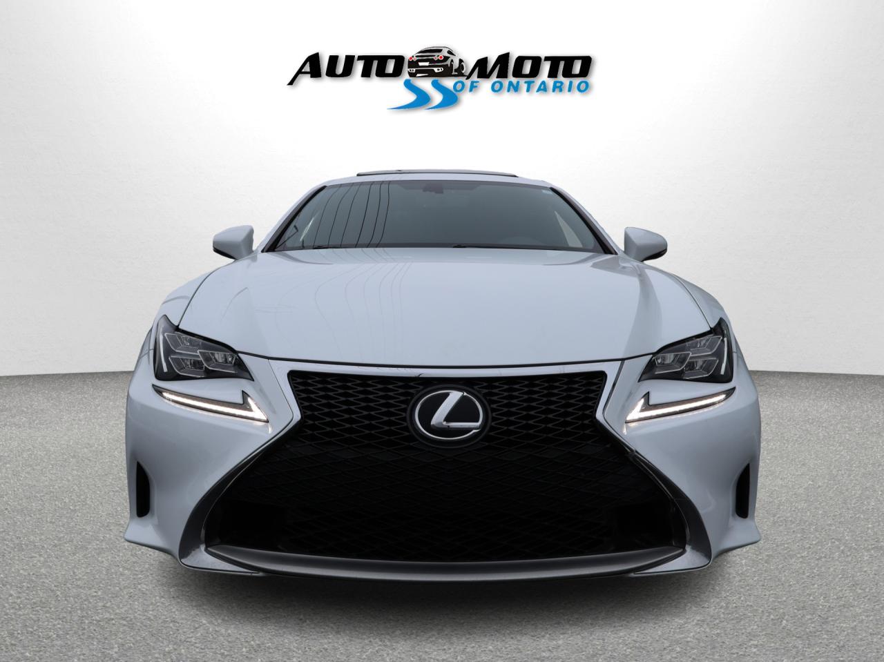 2017 Lexus RC 350 F-SPORT AWD CERTIFIED CAMERA NAV BLUETOOTH LEATHER COOL/HEAT SEAT/STEERING SUNROOF CRUISE ALLOYS Photo