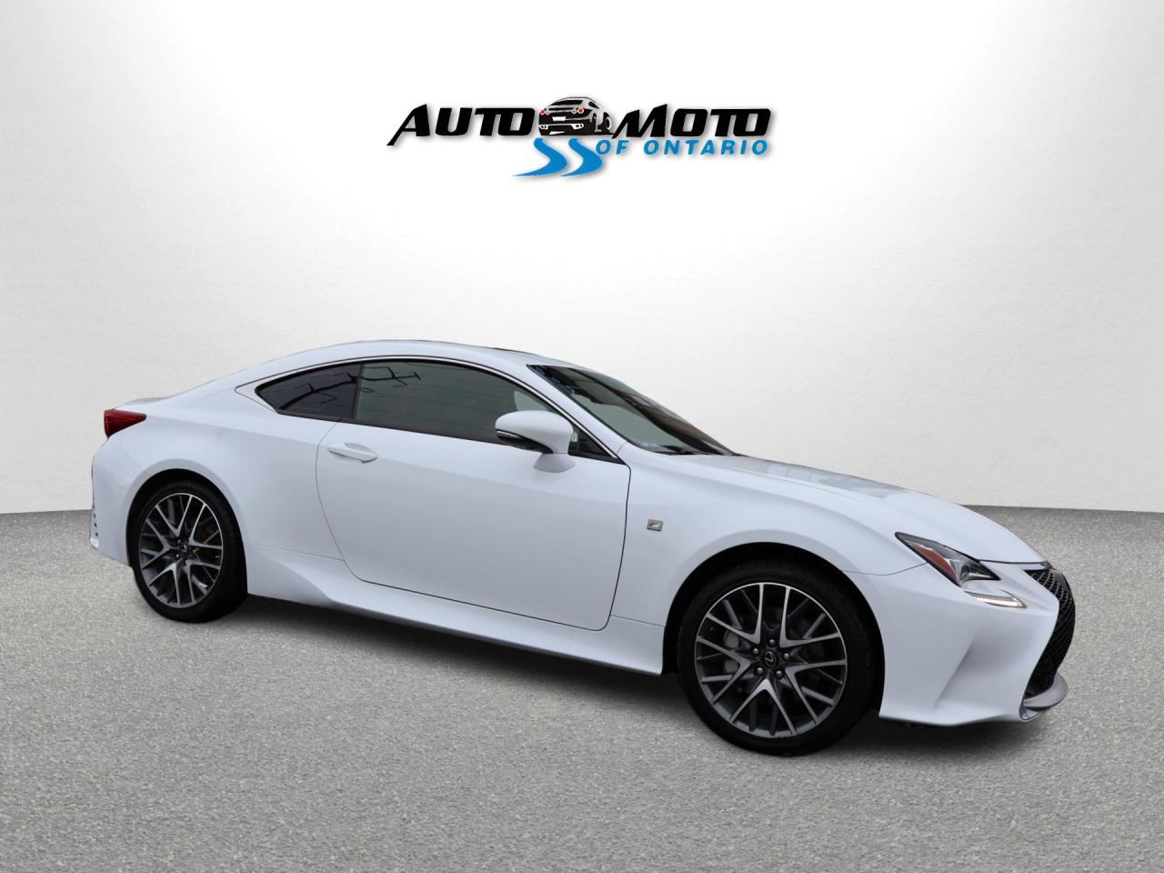 2017 Lexus RC 350 F-SPORT AWD CERTIFIED CAMERA NAV BLUETOOTH LEATHER COOL/HEAT SEAT/STEERING SUNROOF CRUISE ALLOYS Photo