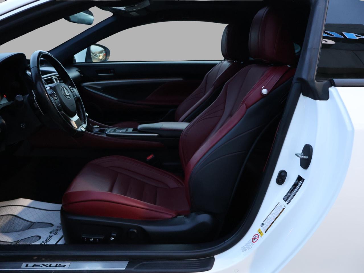 2017 Lexus RC 350 F-SPORT AWD CERTIFIED CAMERA NAV BLUETOOTH LEATHER COOL/HEAT SEAT/STEERING SUNROOF CRUISE ALLOYS Photo