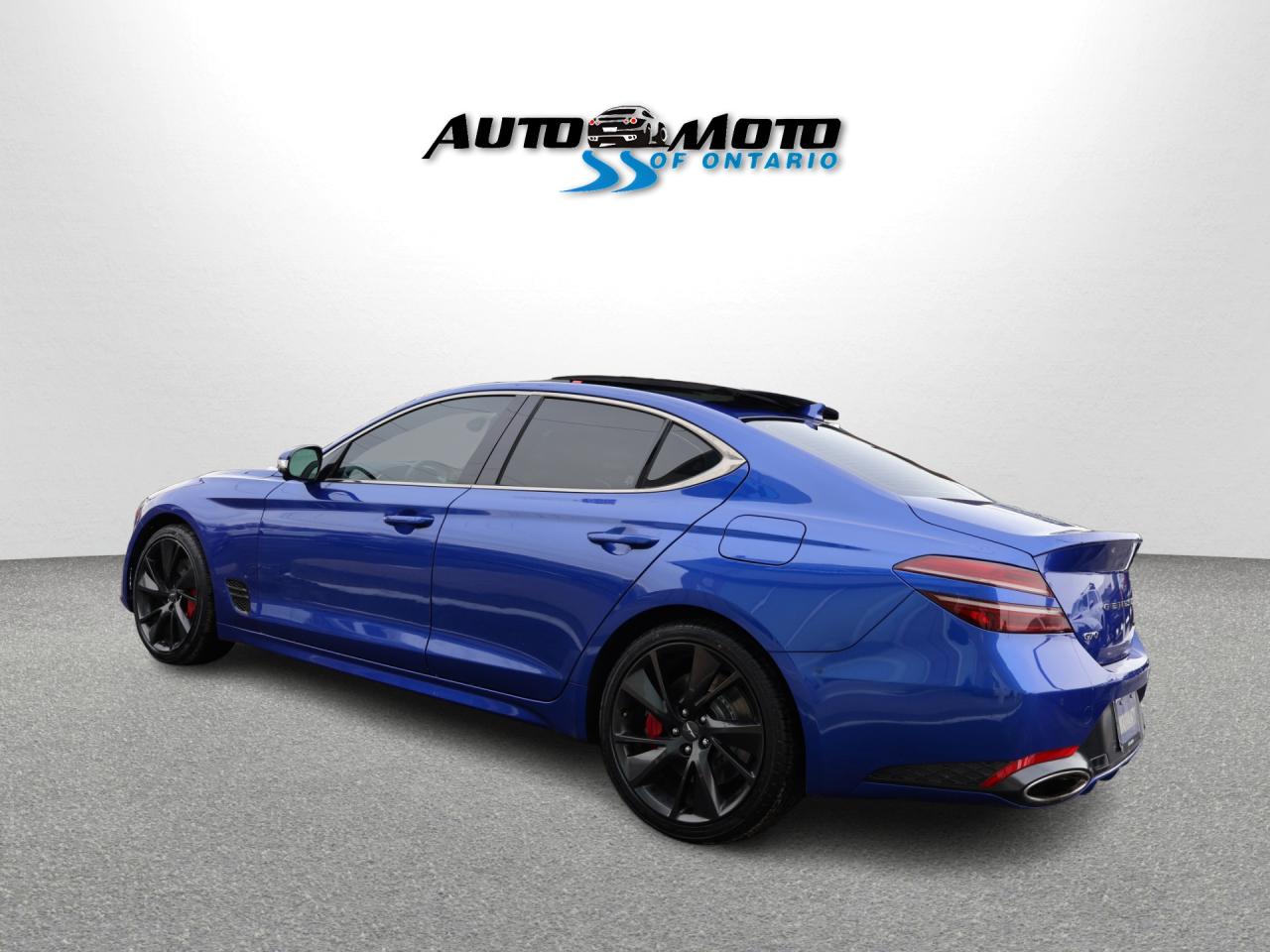 2023 Genesis G70 3.3T SPORT AWD CERTIFIED *1 OWNER* CAMERA NAV BLUETOOTH LEATHER COOL/HEAT SEAT/STEERING SUNROOF CRUISE ALLOYS Photo3