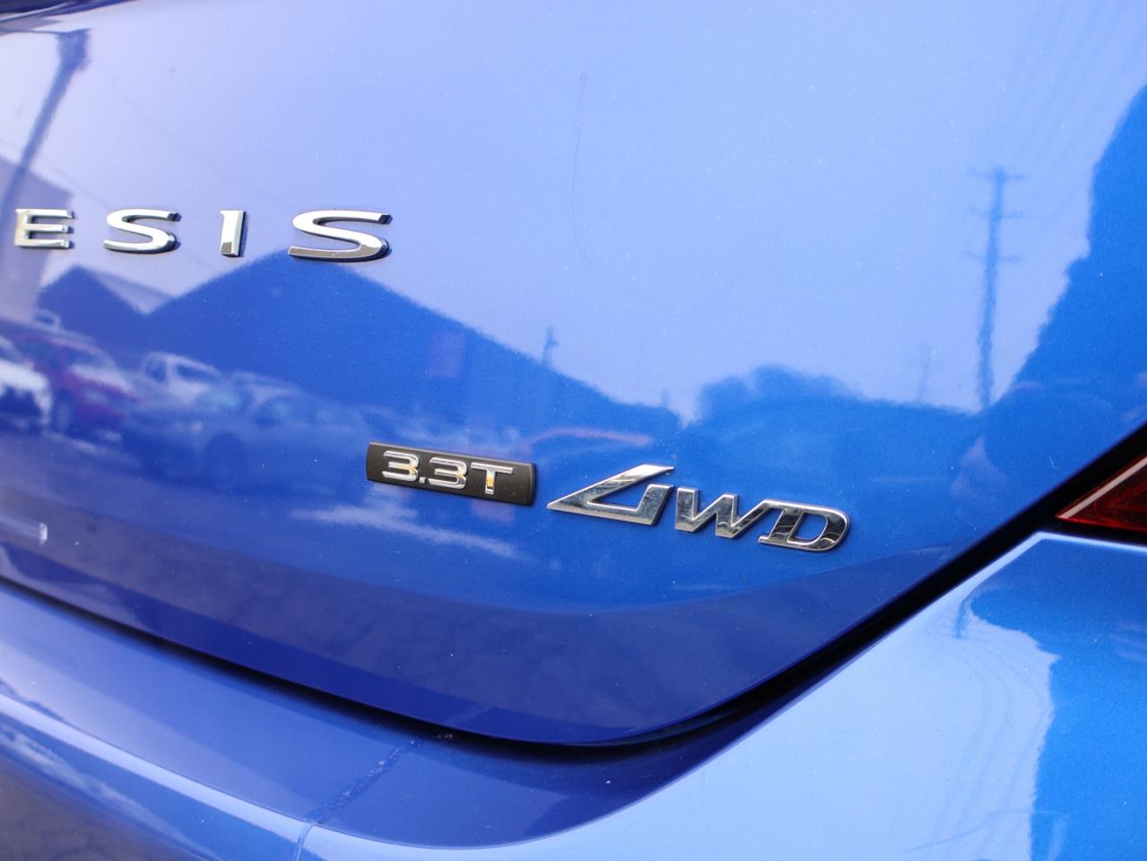 2023 Genesis G70 3.3T SPORT AWD CERTIFIED *1 OWNER* CAMERA NAV BLUETOOTH LEATHER COOL/HEAT SEAT/STEERING SUNROOF CRUISE ALLOYS Photo