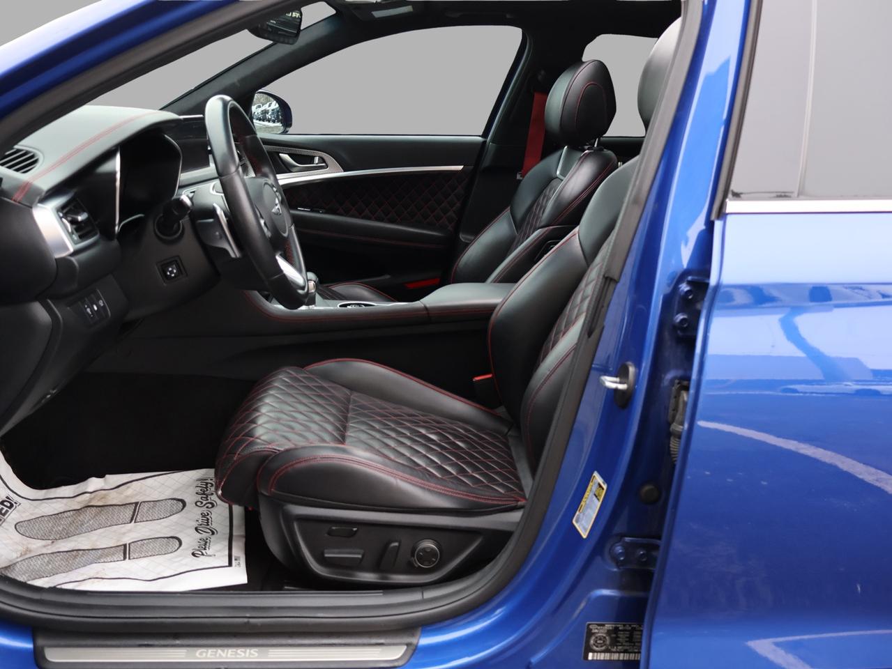 2023 Genesis G70 3.3T SPORT AWD CERTIFIED *1 OWNER* CAMERA NAV BLUETOOTH LEATHER COOL/HEAT SEAT/STEERING SUNROOF CRUISE ALLOYS Photo